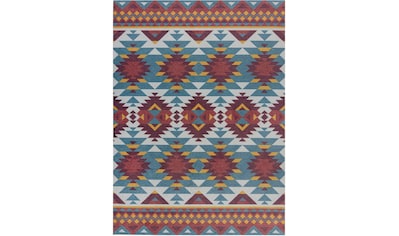 FLAIR RUGS Teppich »KOLE AZTEC«, rechteckig, fußbodenheizungsgeeignet  kaufen | BAUR