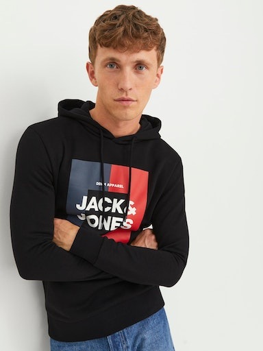 Jack & Jones Kapuzensweatshirt "JJOSCAR SWEAT HOOD" günstig online kaufen