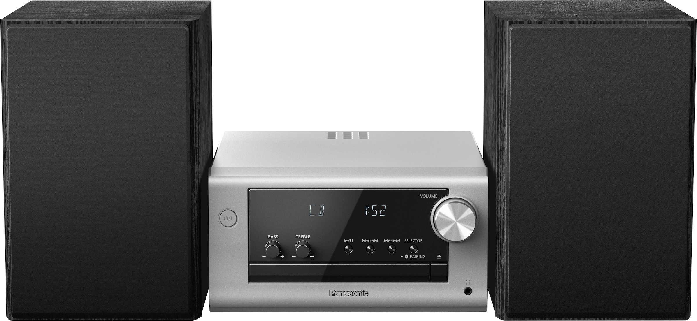 (DAB+) BAUR RDS-Digitalradio UKW System | mit 40W, W), 80 »SC-PM704«, Radio (Bluetooth mit Panasonic Micro DAB+ HiFi CD, Bluetooth,