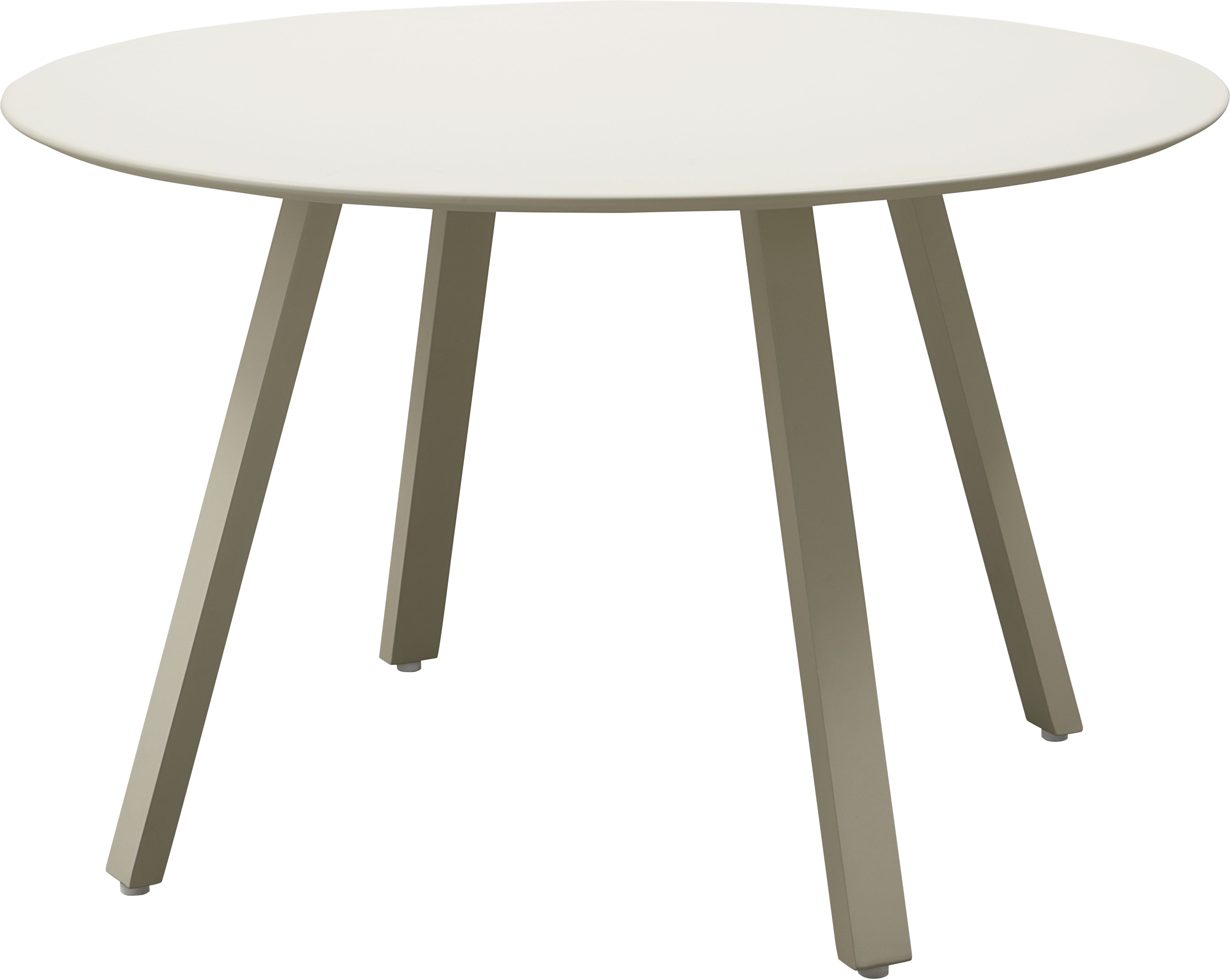WOOOD Gartentisch "Auke Aluminium korrosionsbeständig, H 75 x B 120 x T 120 cm" Tragkraft 150 kg, pfleigleicht, einfach zu montierbar