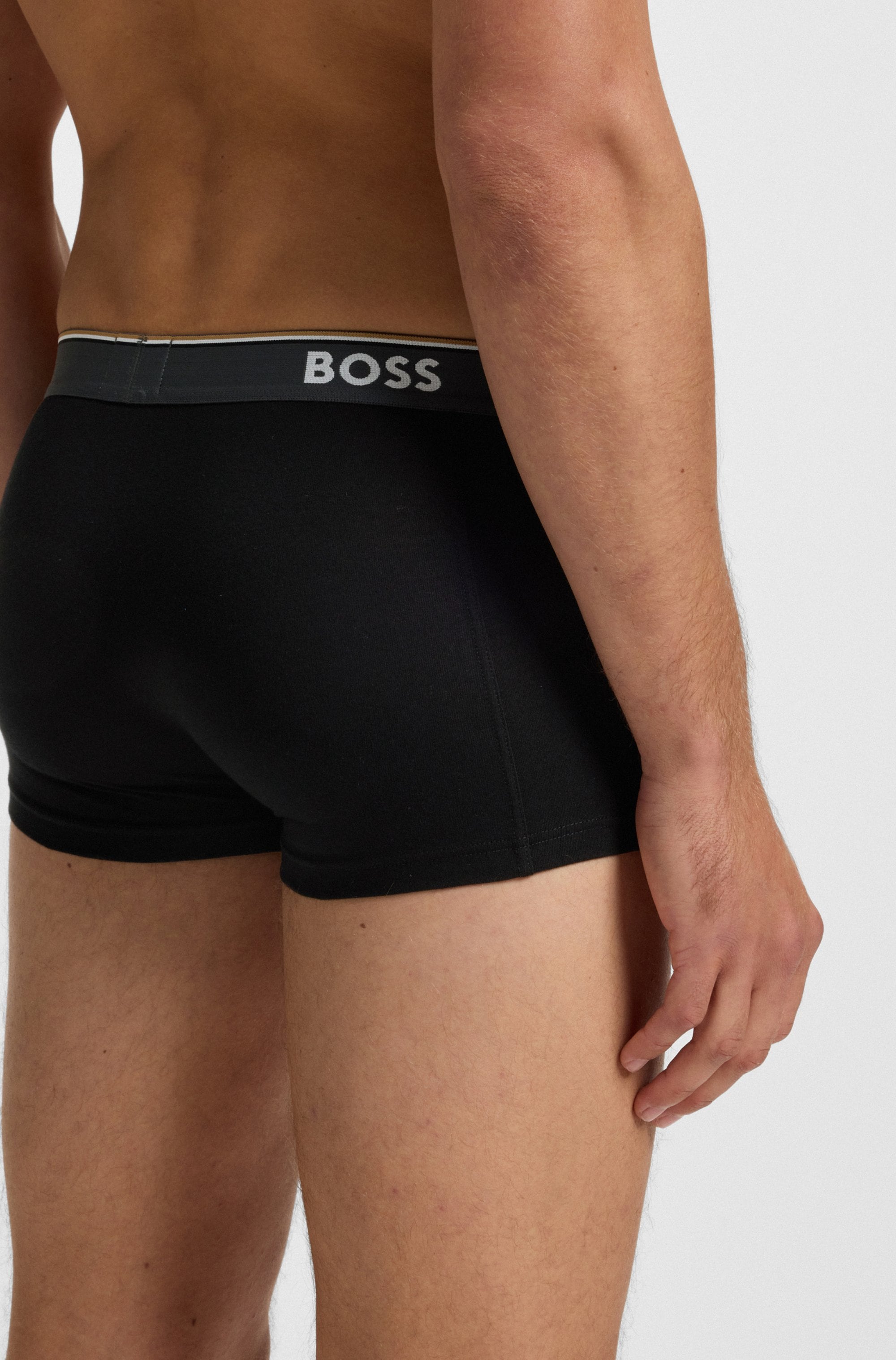 BOSS Trunk »Trunk 3P Power Desig«, (Packung, 3 St., 3er), mit BOSS Schriftzug