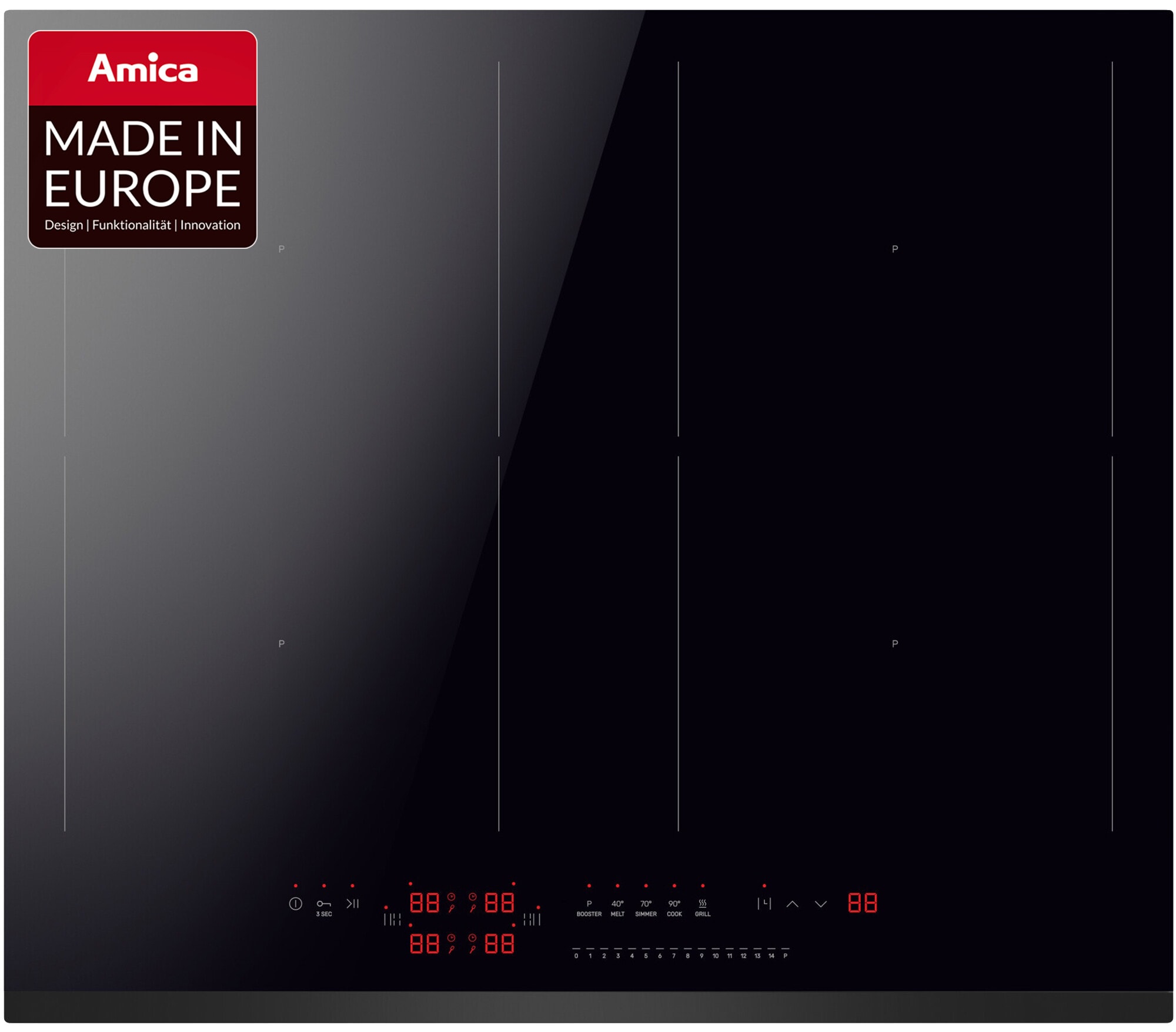 Amica Induktions-Kochfeld »KMI 776 660 F«, autark