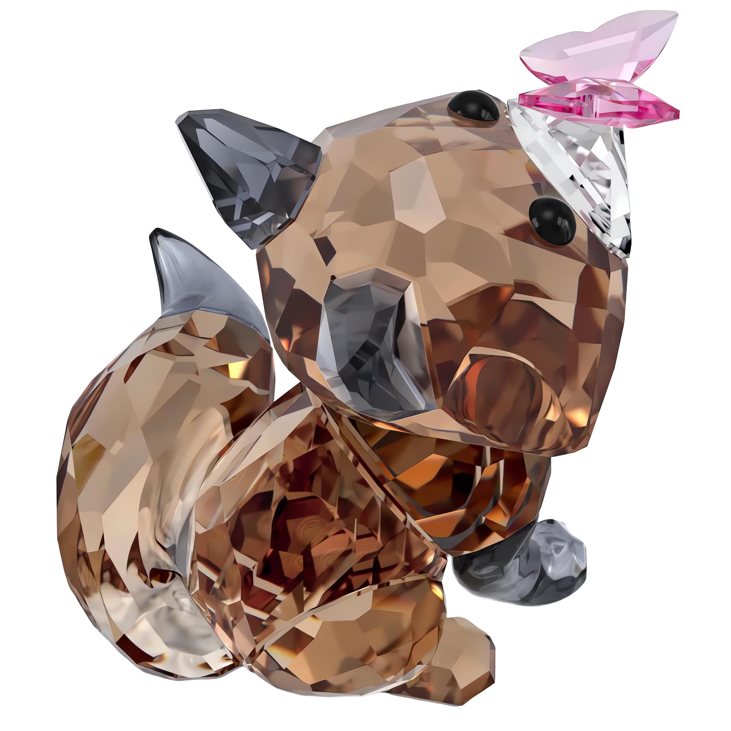 Swarovski Tierfigur »Kristallfigur Sammelfigur Idyllia Fuchs und Schmetterling,«