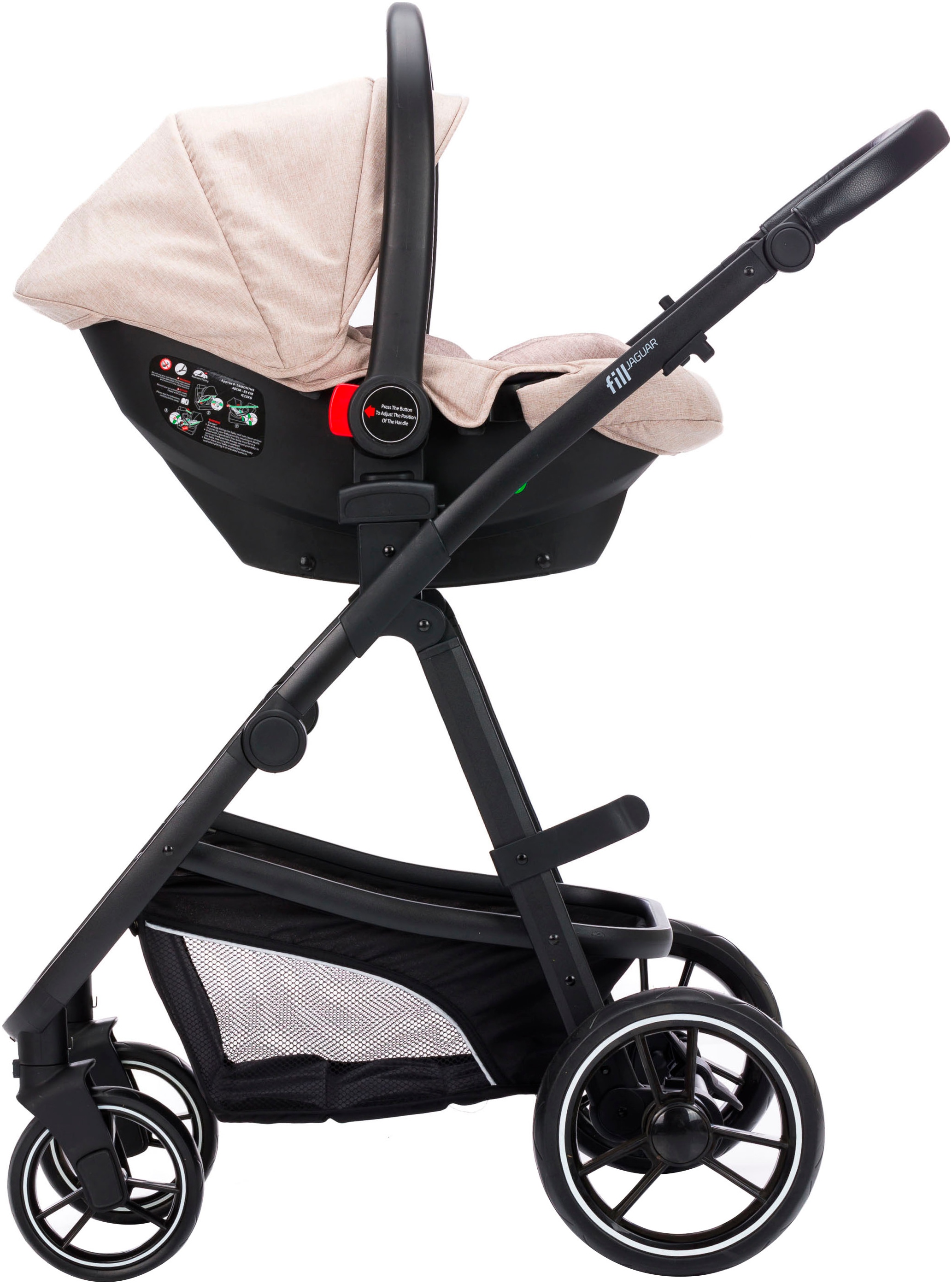 Fillikid Kombi-Kinderwagen »Jaguar«, 22 kg