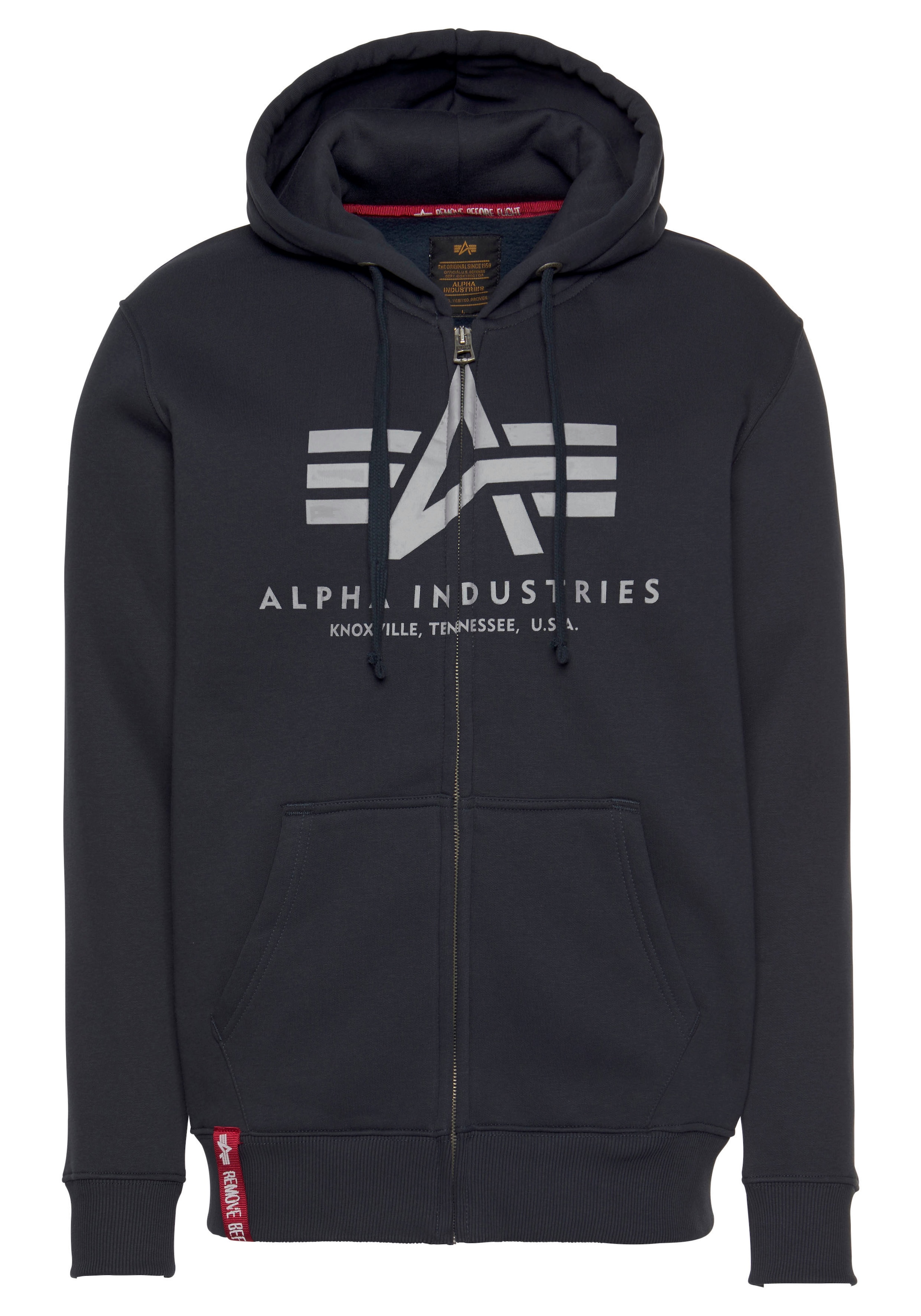 Alpha Industries Kapuzensweatjacke »BASIC ZIP HOODY«