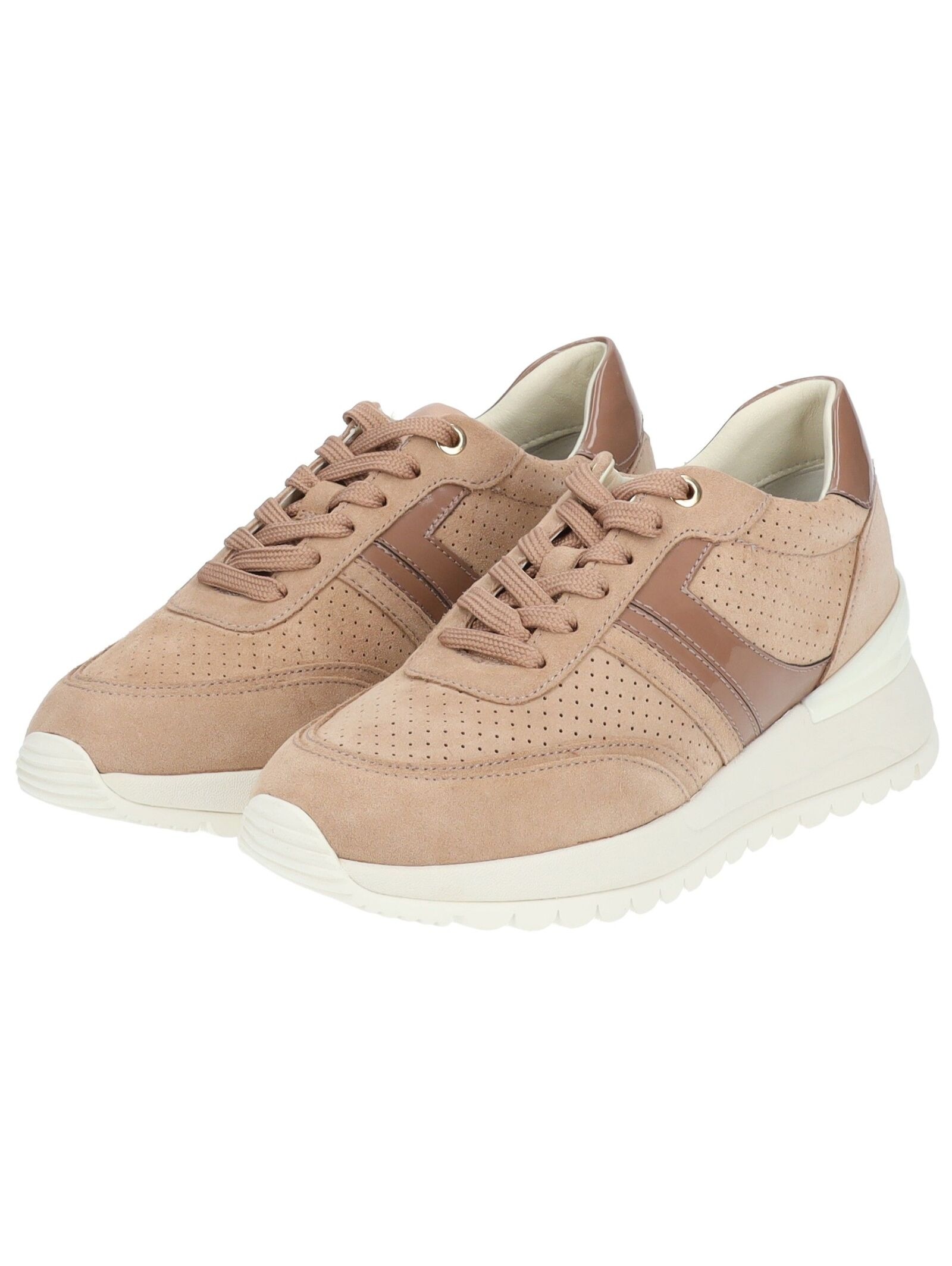Geox Sneaker Leather Women Skin 38 3