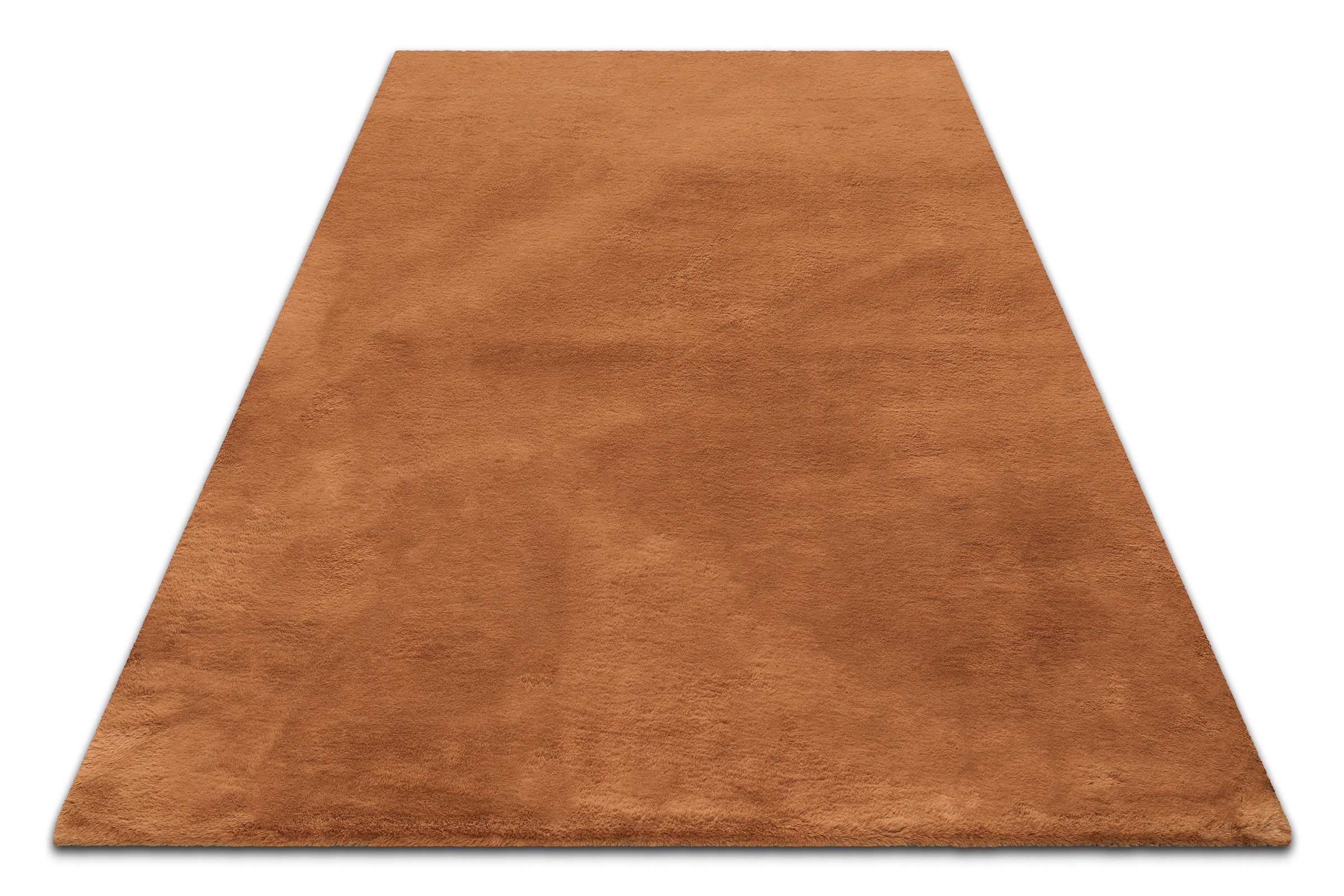 Hochflor-Teppich ESPRIT "Alice ESP-4377, Kunstfell", orange (terracotta), B:160cm H:25mm L:230cm, Kunstfaser, Teppiche, Kaninchenfell-Haptik, besonders weich und dicht, für alle Räume 3
