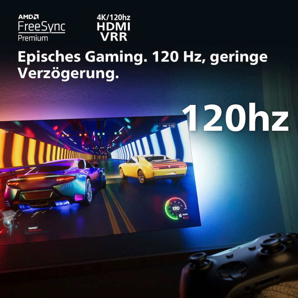 Philips Mini-LED-Fernseher »75PML9008/12«, 189 cm/75 Zoll, 4K Ultra HD, Smart-TV