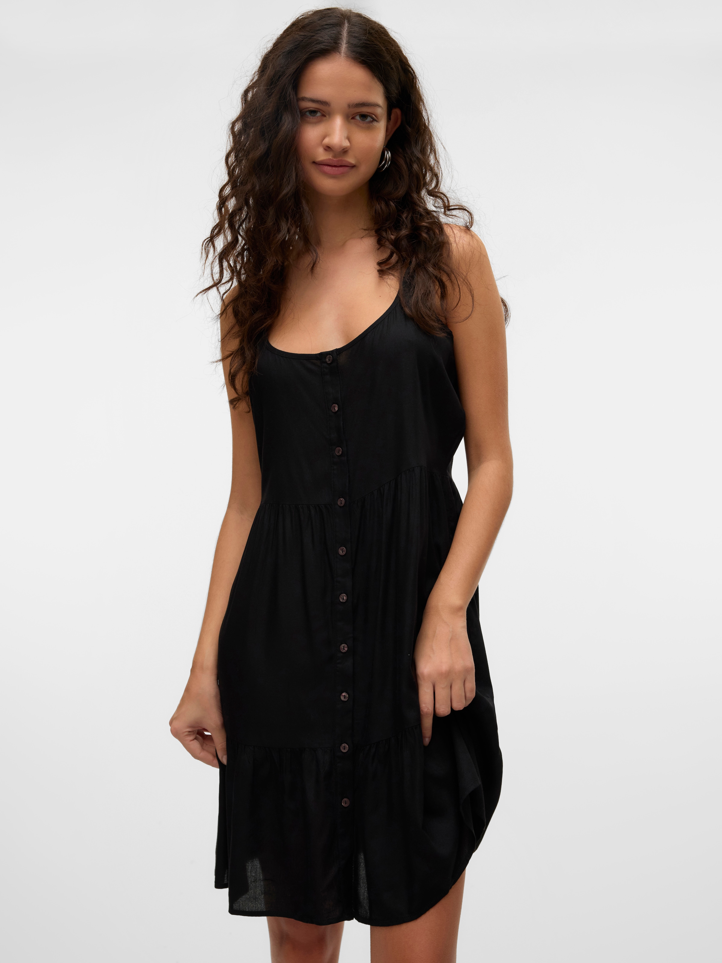 Vero Moda Trägerkleid "VMBUMPY SHORT SINGLET DRESS WVN GA NOOS" günstig online kaufen