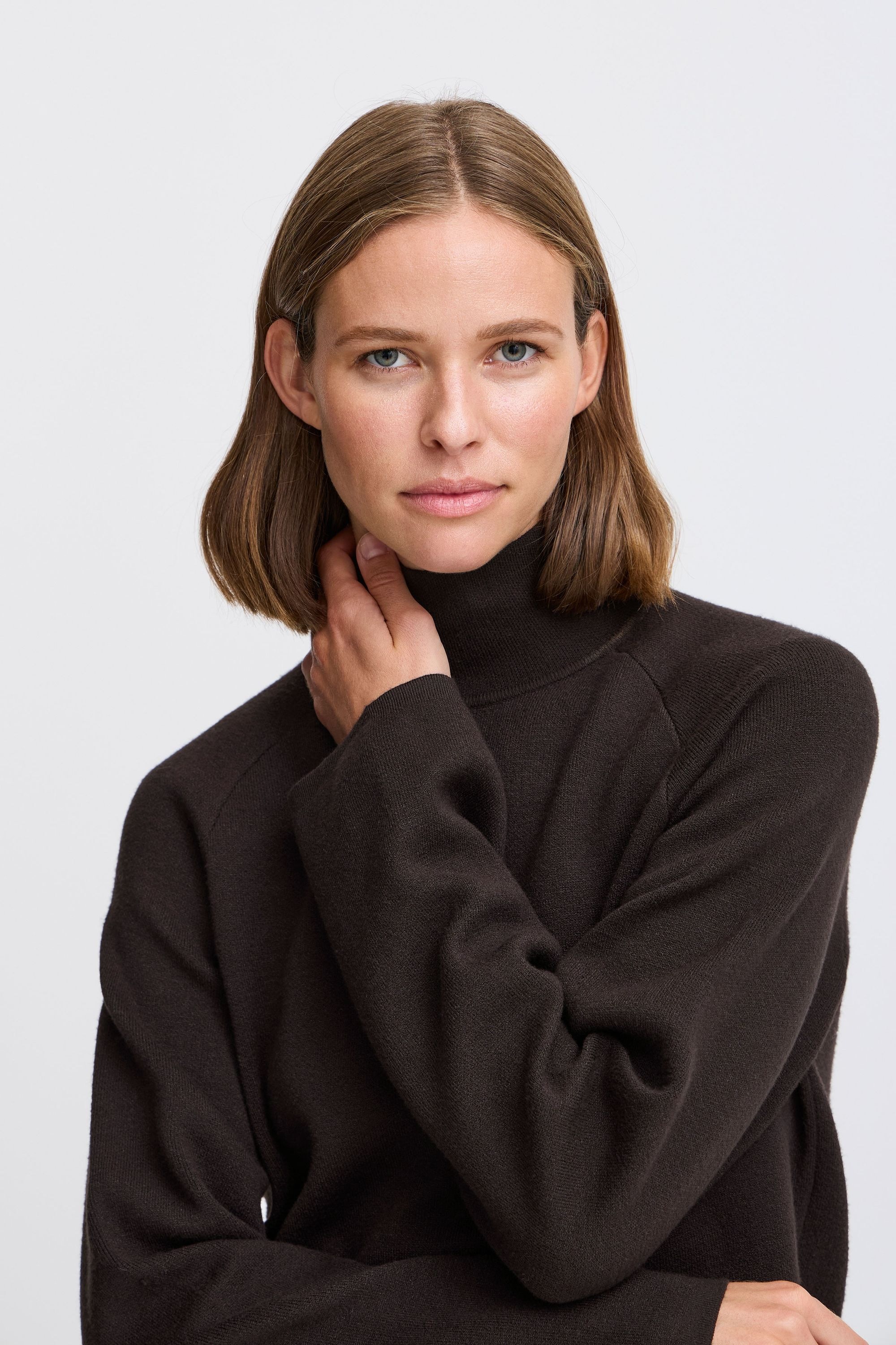 b.young Strickpullover »Strickpullover BYOTARI ROLLNECK JUMPER -«