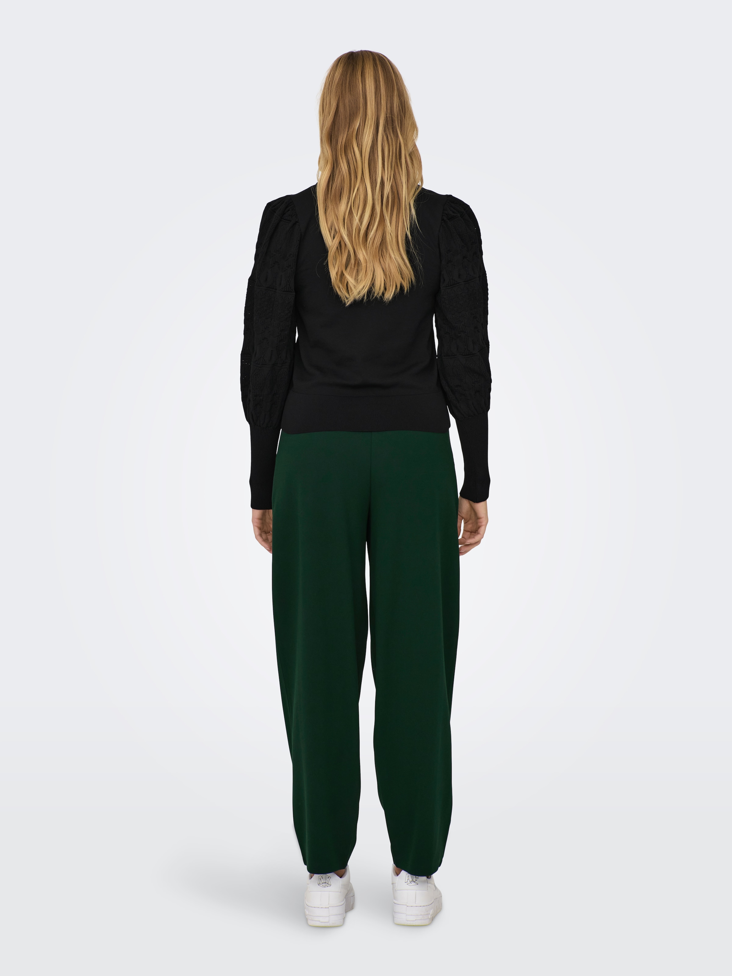ONLY Rundhalspullover »ONLMELITA L/S O-NECK PULLOVER KNT NOOS«