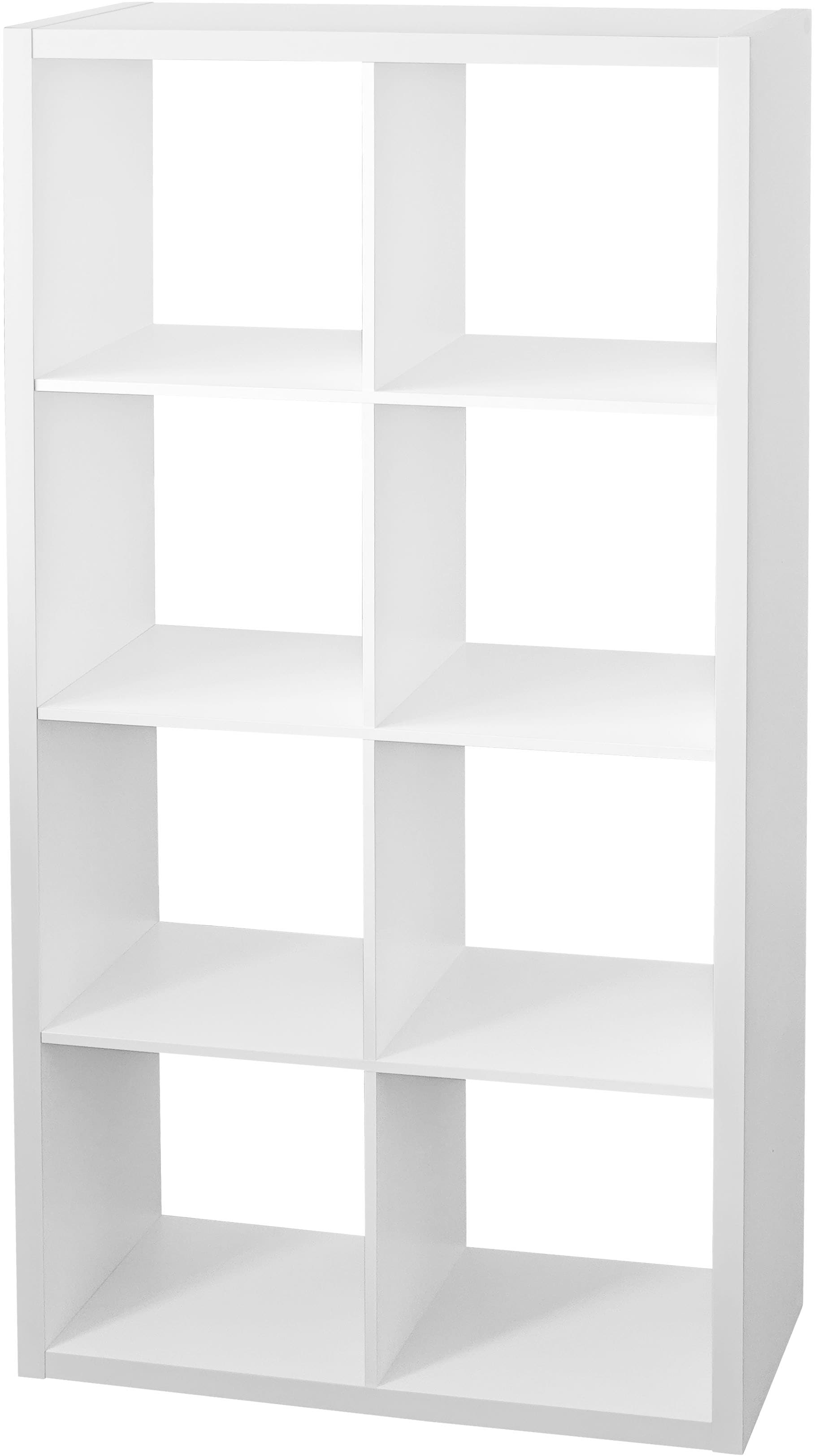 OTTO home Raumteilerregal "IZOLA, Raumteiler, Aktenregal, Würfelregal," mit 8 Fächern, quer und hochkant stellbar, (B/T/H) 76x37x147 cm