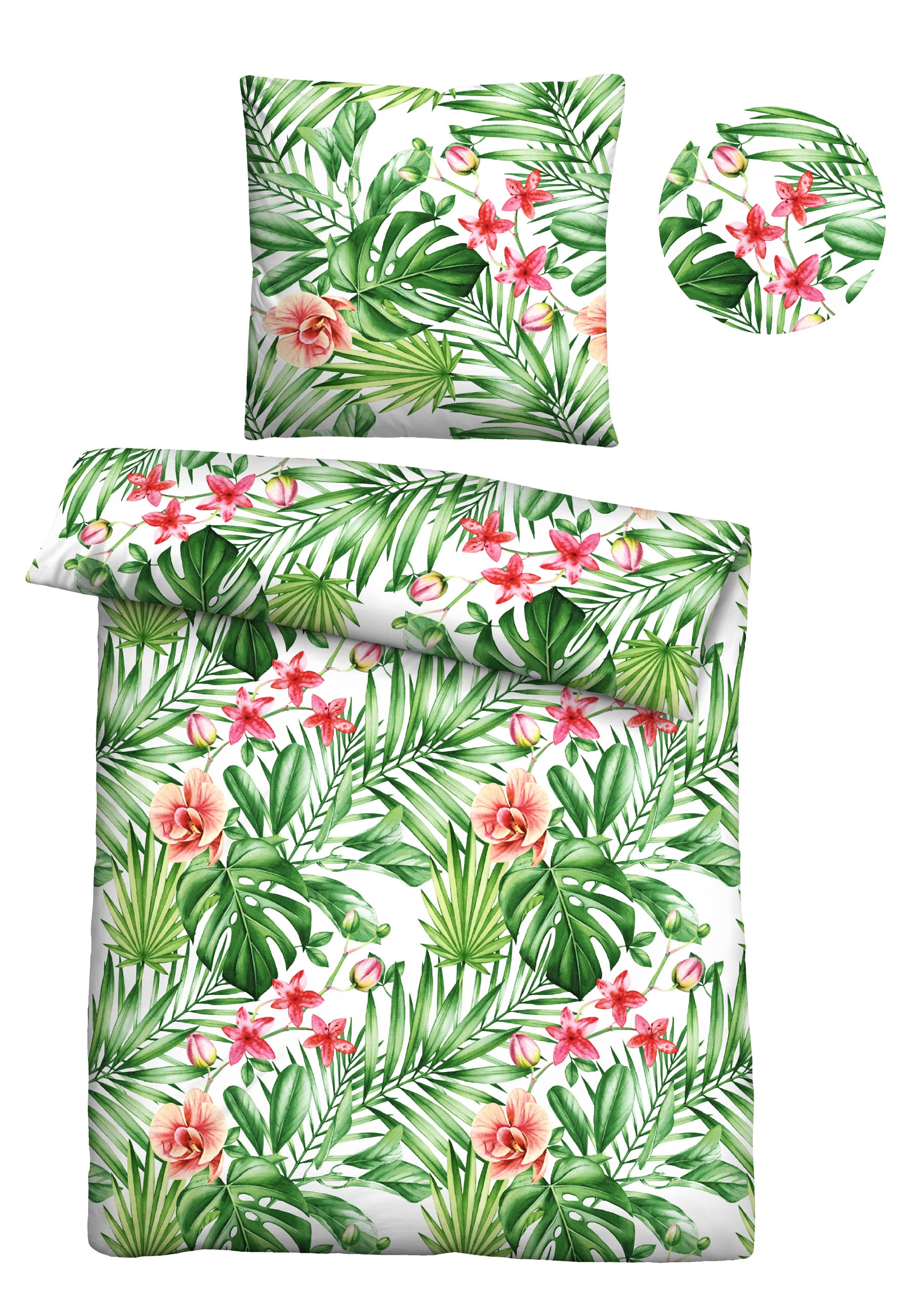 Castell - Markenbettwäsche Bettwäsche "0260318" 2 Stk. absolut bügelfrei, p günstig online kaufen