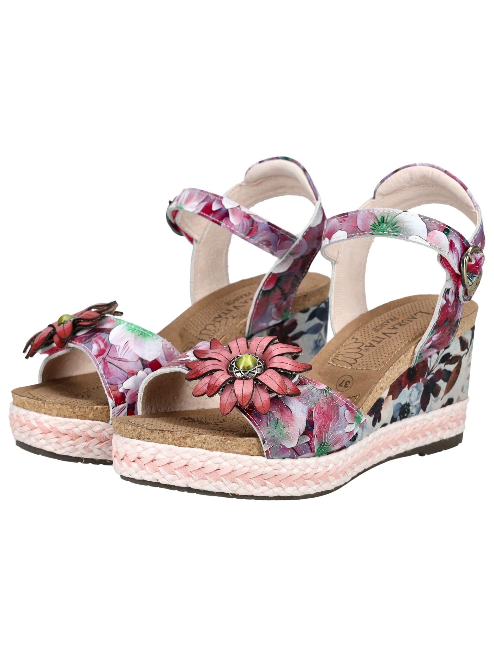 LAURA VITA High-Heel-Sandalette »LAURA VITA Sandalen Leder«