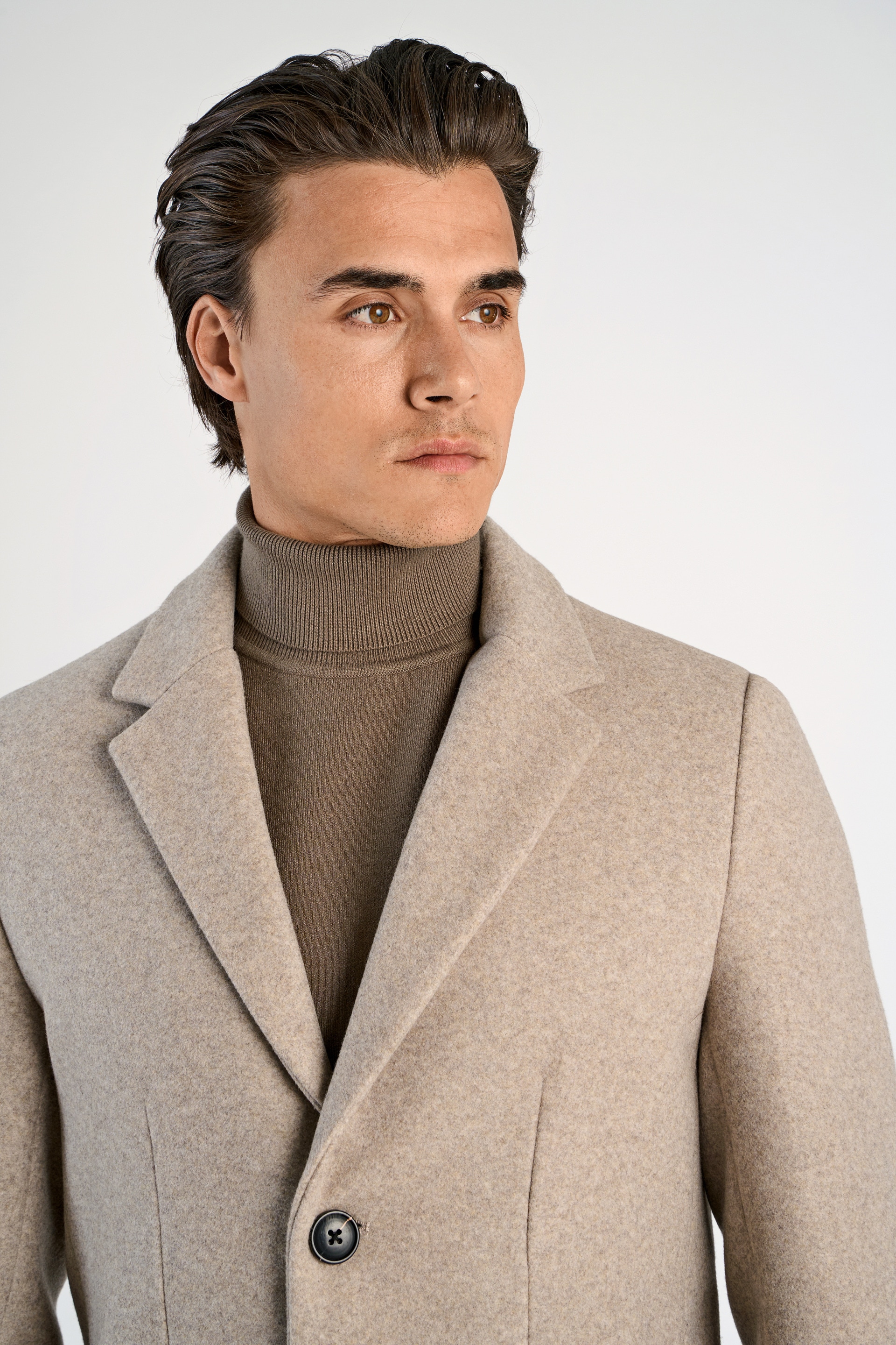 LINDBERGH Wintermantel mit Reverskragen und Knopfleiste