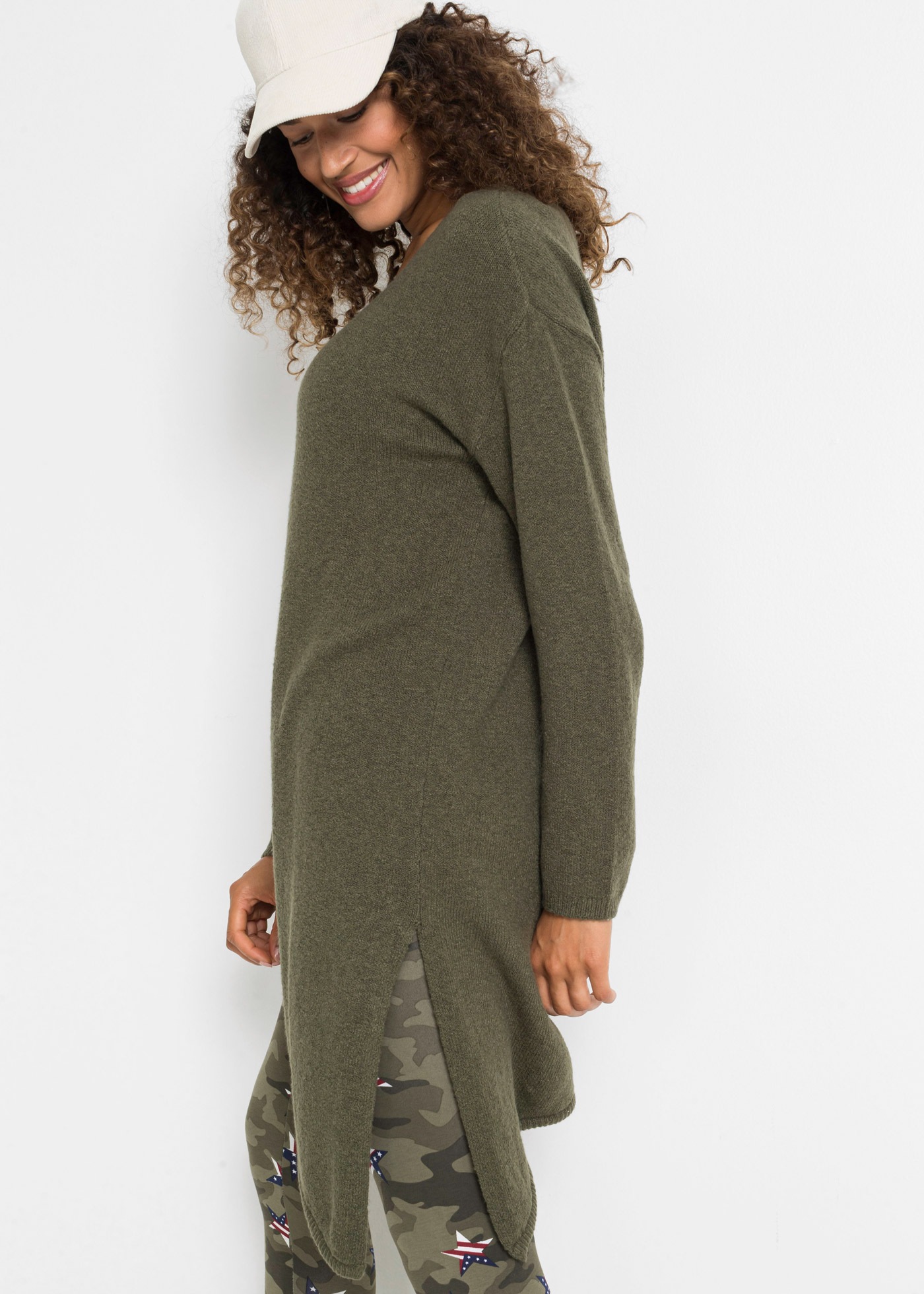 Thumbnail - bonprix Strickpullover "Asymmetrischer Pullover" Asymmetrischer Pullover