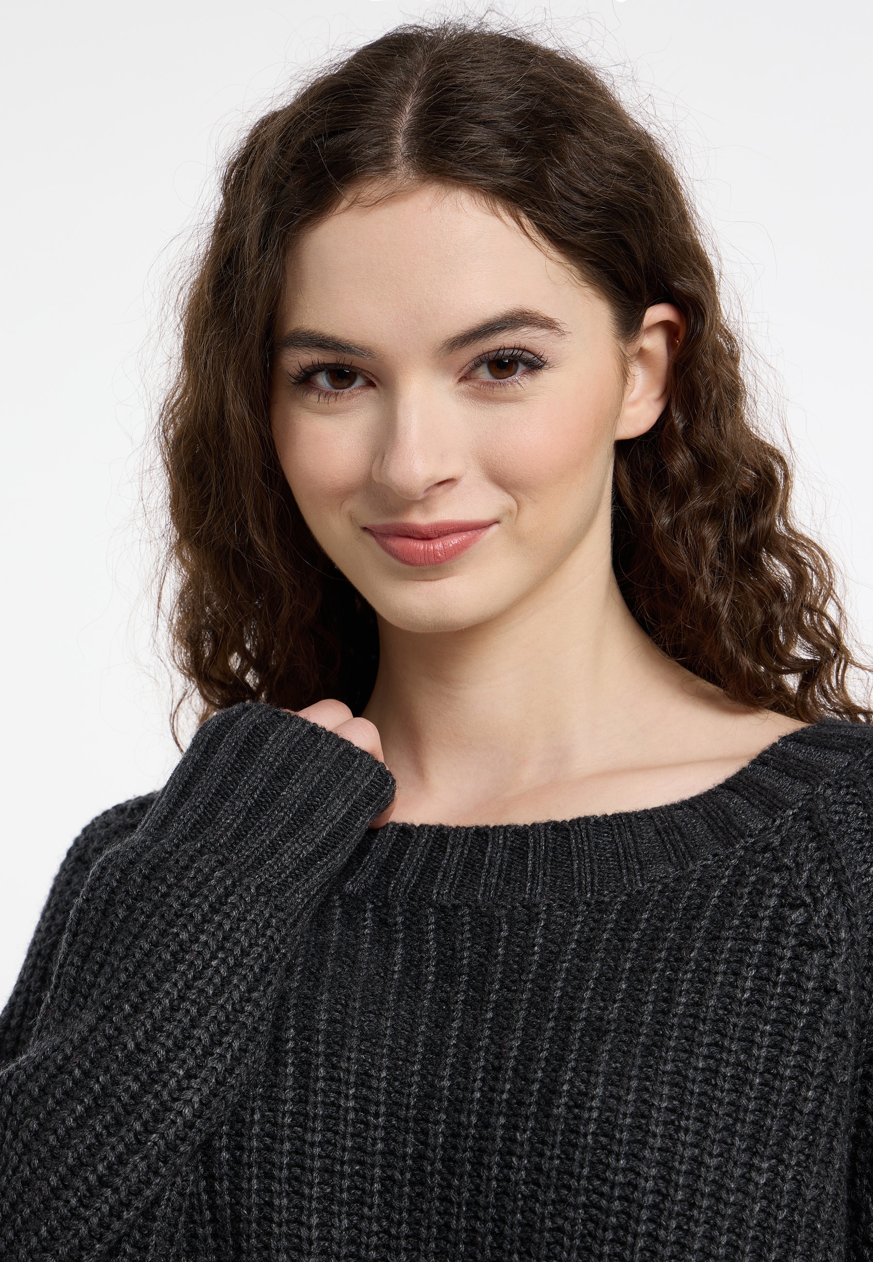 Frieda & Freddies Strickpullover »Pullover«, mit dezenten Farbdetails