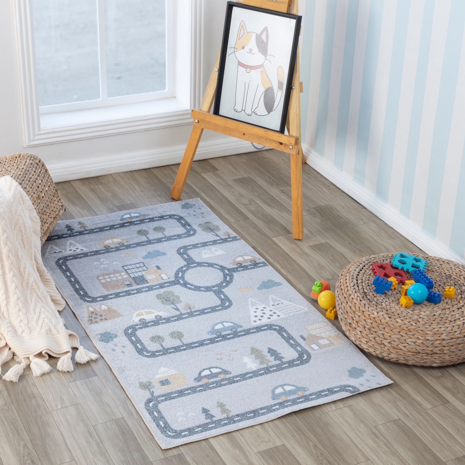 Livabliss Kinderteppich "OSAKA" rechteckig 6 mm Höhe Kids günstig online kaufen