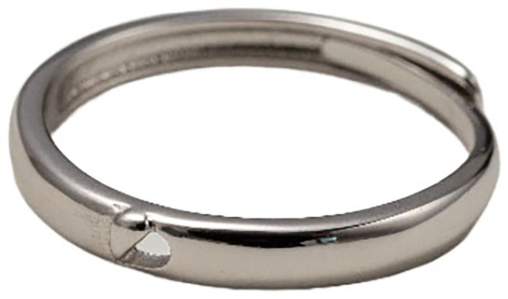Firetti Partnerring »Schmuck Geschenk Silber 925 Herz "Liebe"«, Made in Germany