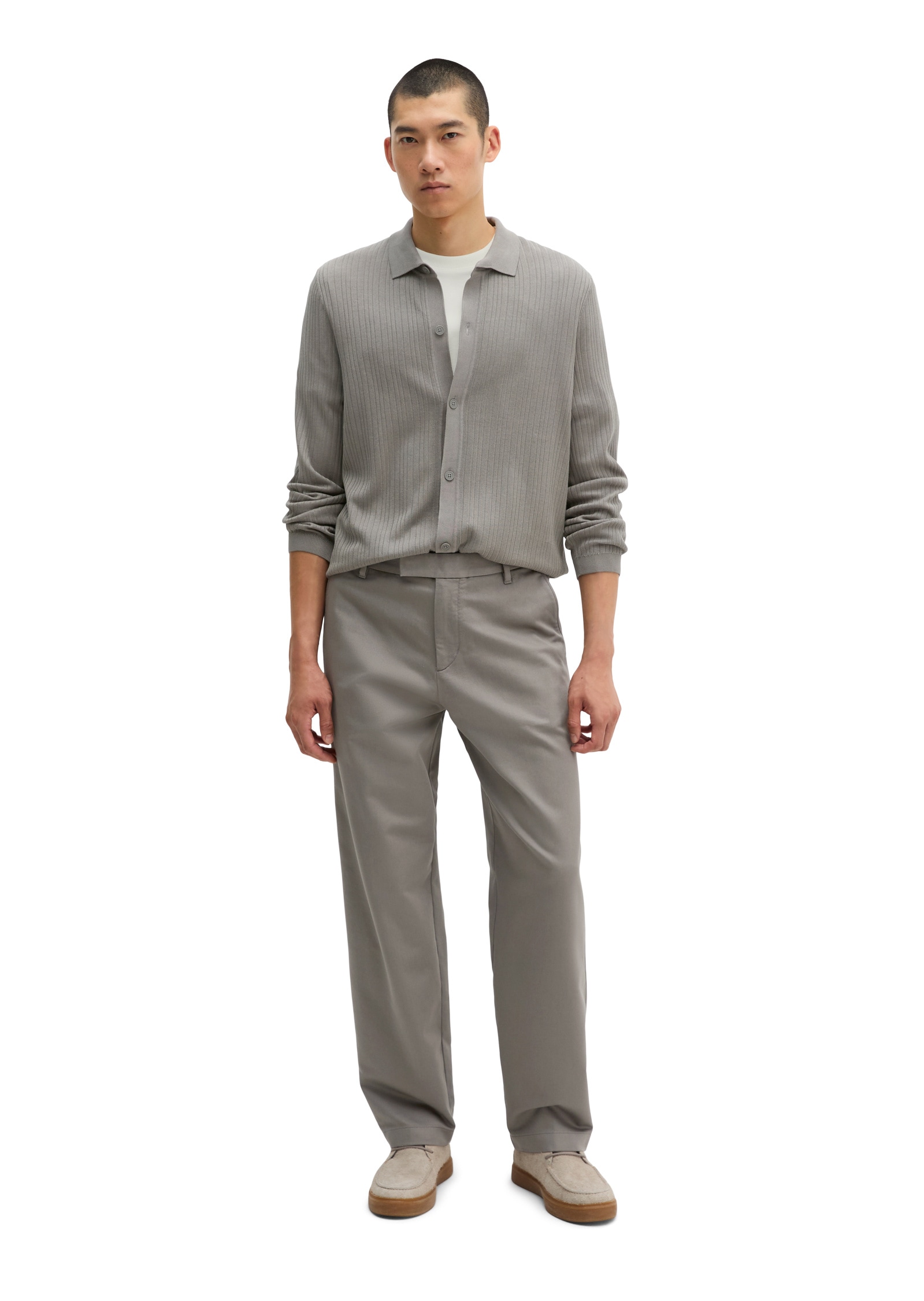 Marc O'Polo Chinohose »aus Bio-Bauwoll-Stretch-Satin«