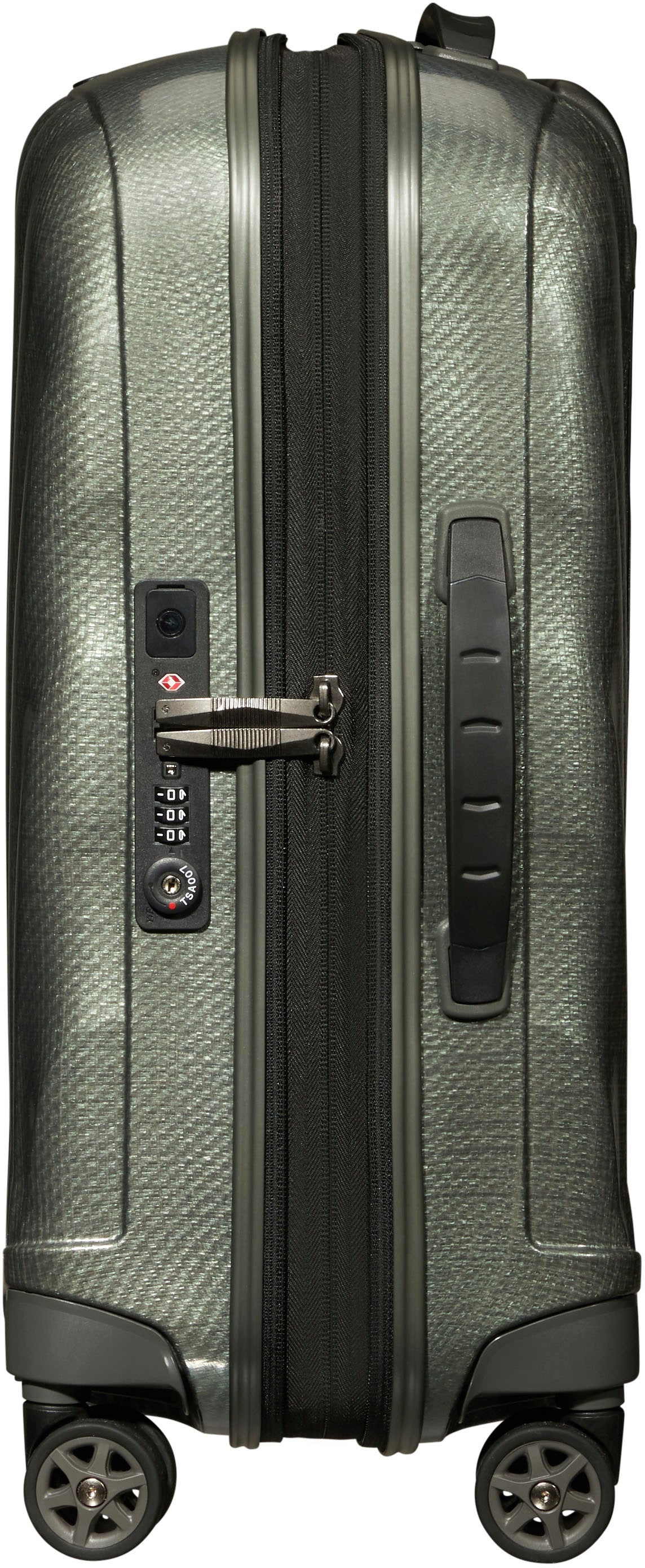 Samsonite Hartschalen-Trolley »C-Lite, 55 cm«, 4 Rollen, Handgepäck-Koffer Volumenerweiterung und USB-Schleuse; Made in Europe