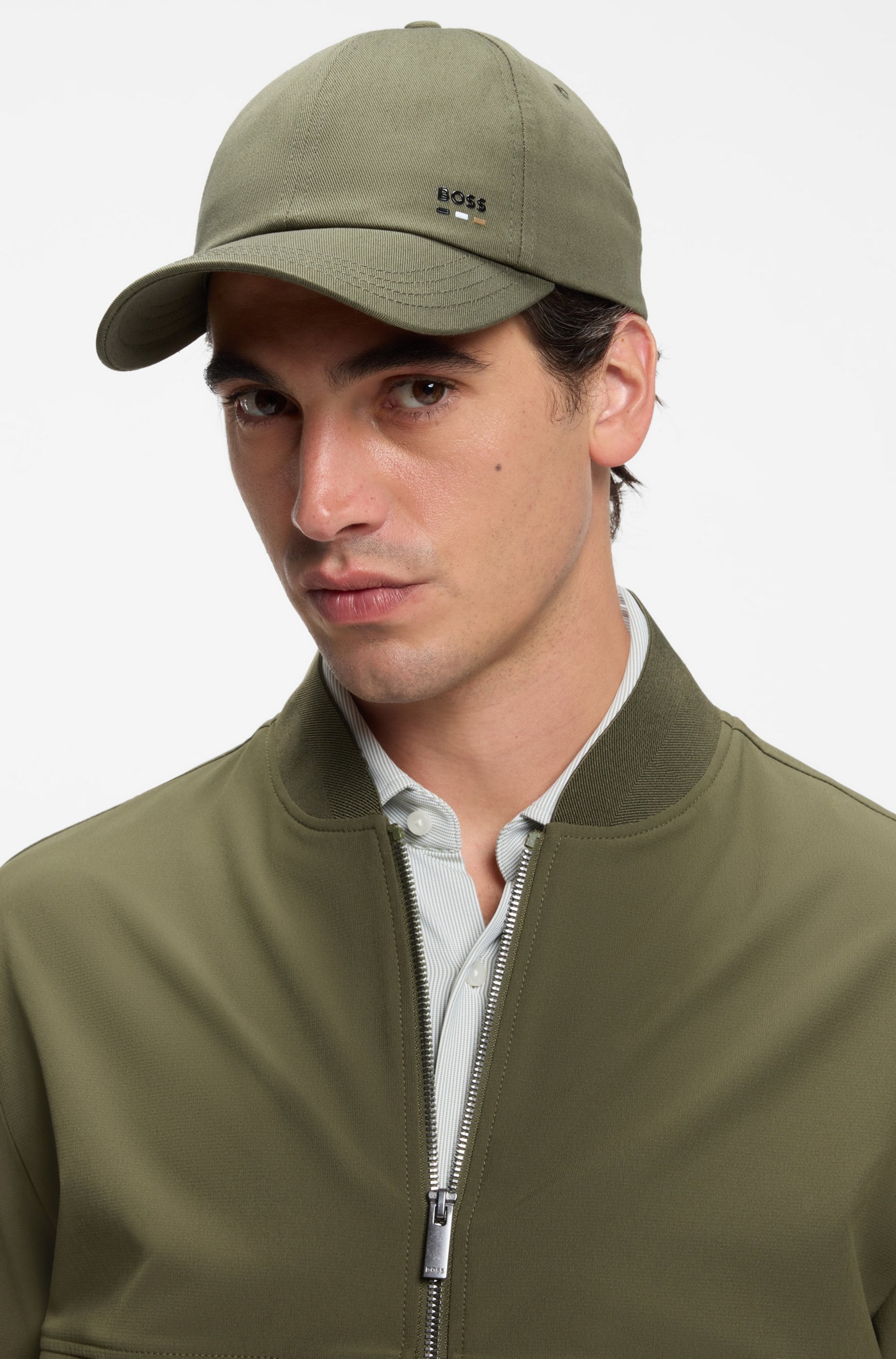 BOSS Baseball Cap »Zed BOSS Icon« aus Baumwoll-Twill, unisex