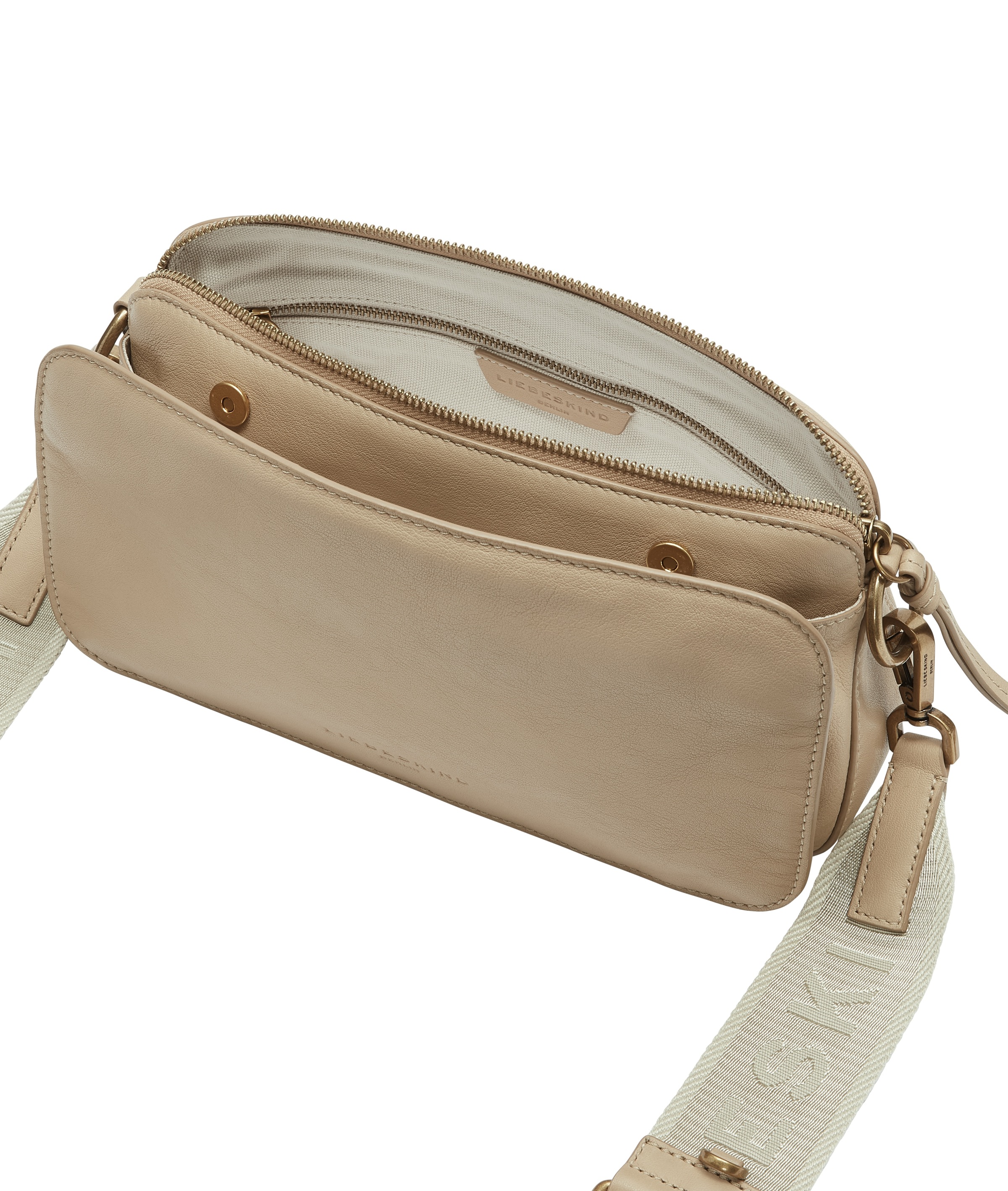 Liebeskind Berlin Umhängetasche »Crossbody CARRY OVER SHEEP NATURAL«