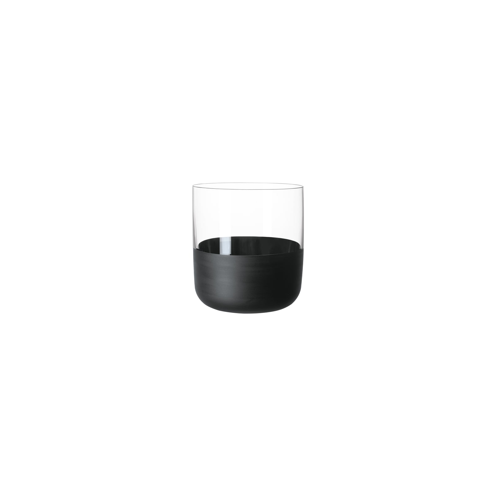 Villeroy & Boch Gläser-Set »Bargläser Manufacture Rock 12er Set schwarz-transparent«
