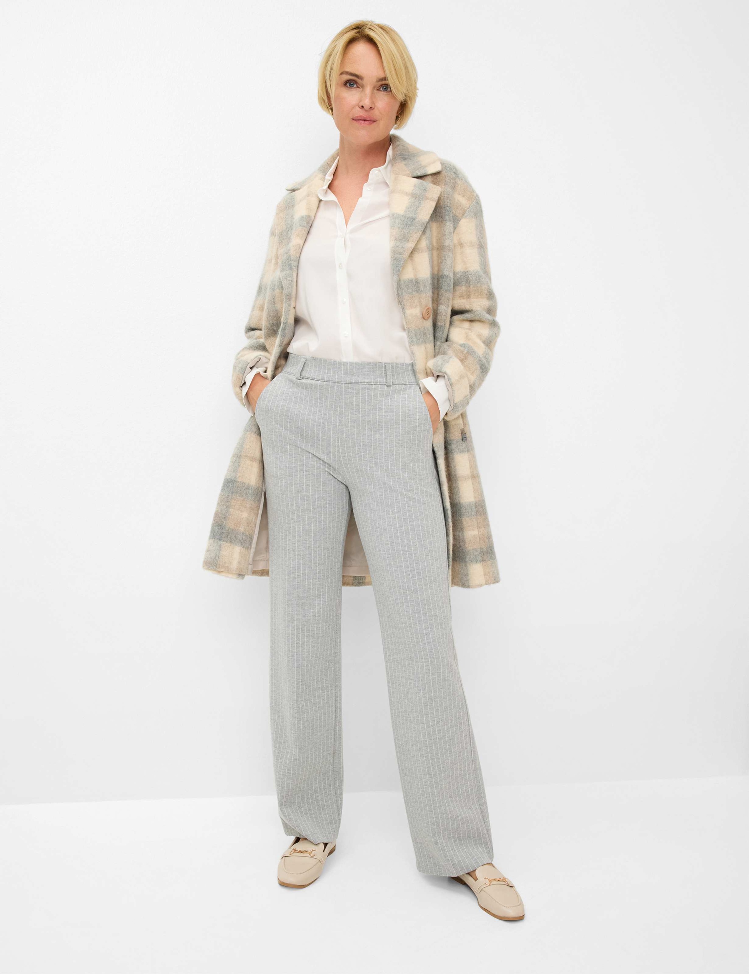 RAPHAELA by BRAX Boyfriend-Hose »Style DamenpulloverTH FLARED«
