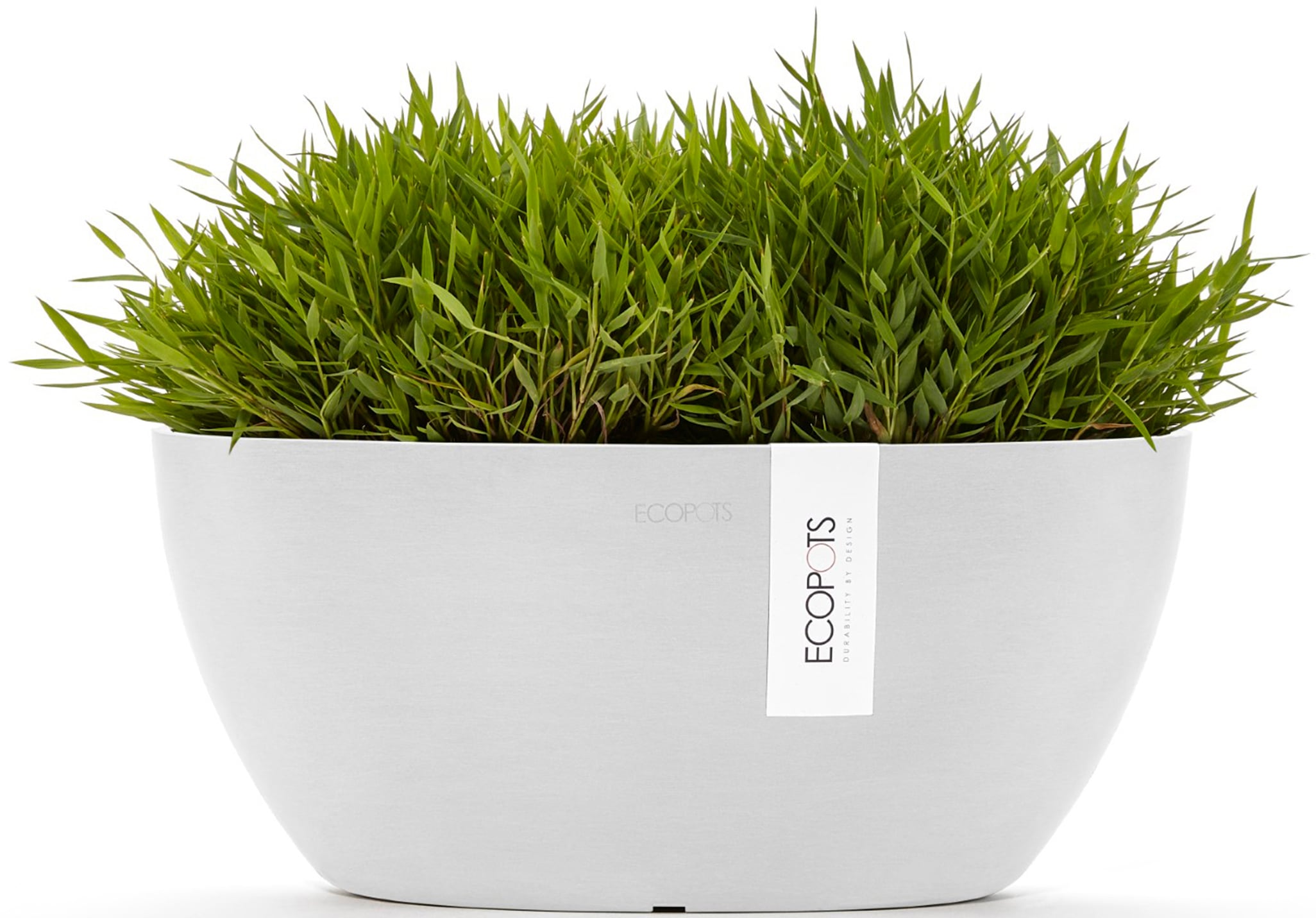 ECOPOTS Blumentopf »Sofia 30 Weiß«, für innen und außen: frostsicher, bruchsicher und lichtbeständig