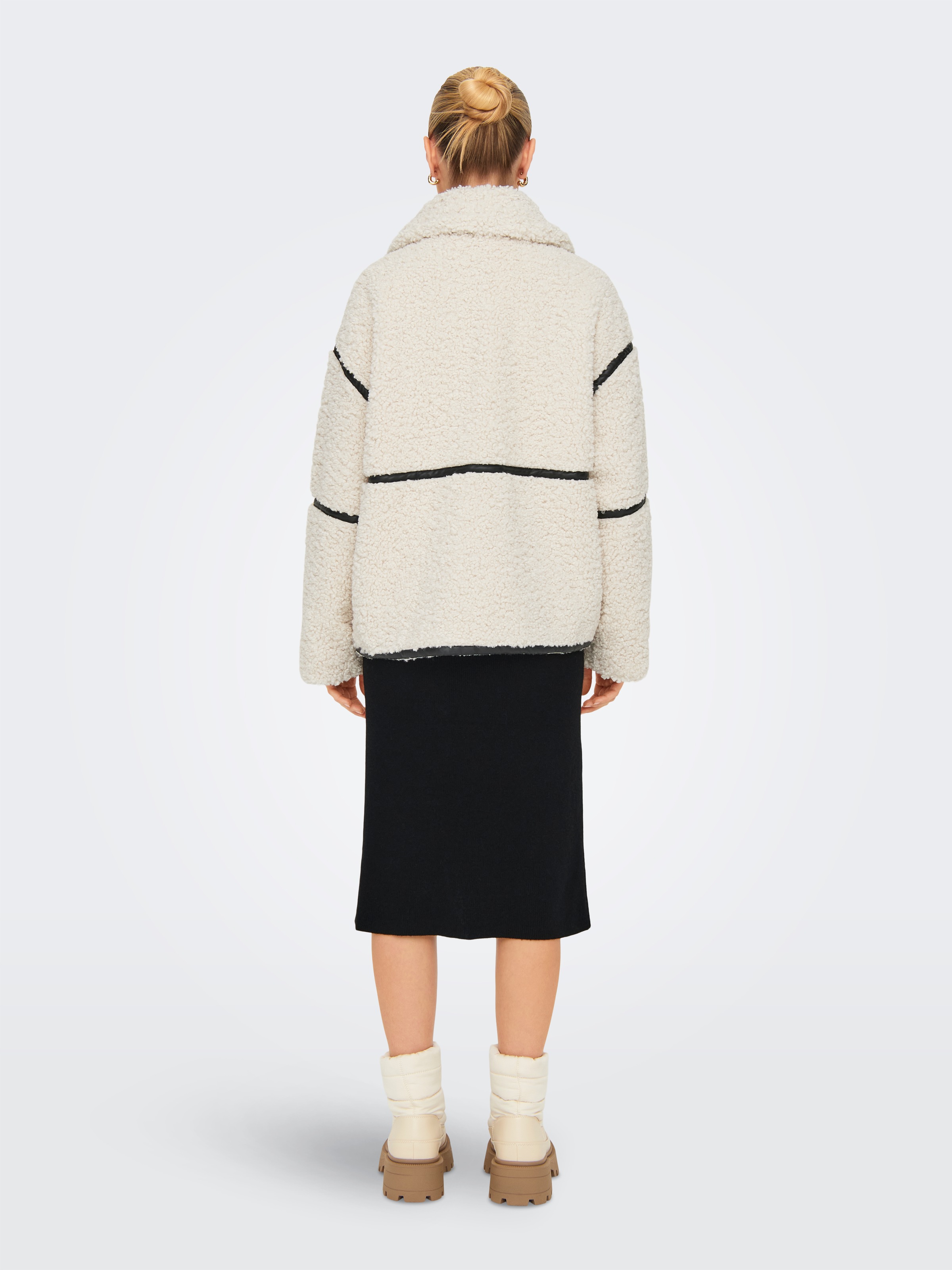 ONLY Plüschjacke »ONLPARIS TEDDY JACKET OTW CC« Kunstfaser