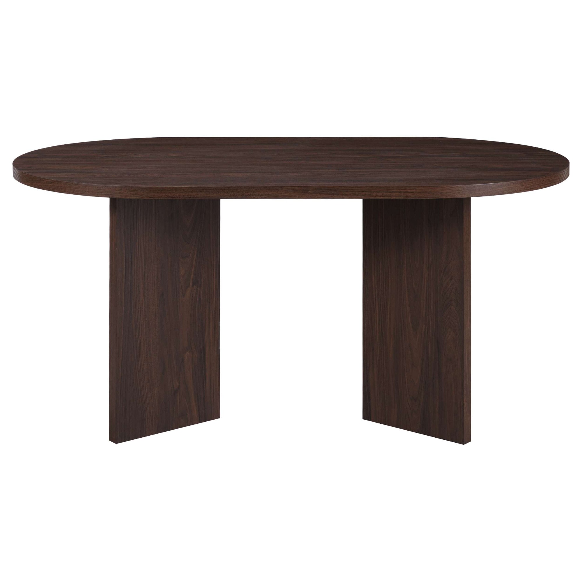 OTTO home Esstisch »Callii« Walnuss Optik, ovale Form, robuste Konstruktion, zwei Breiten