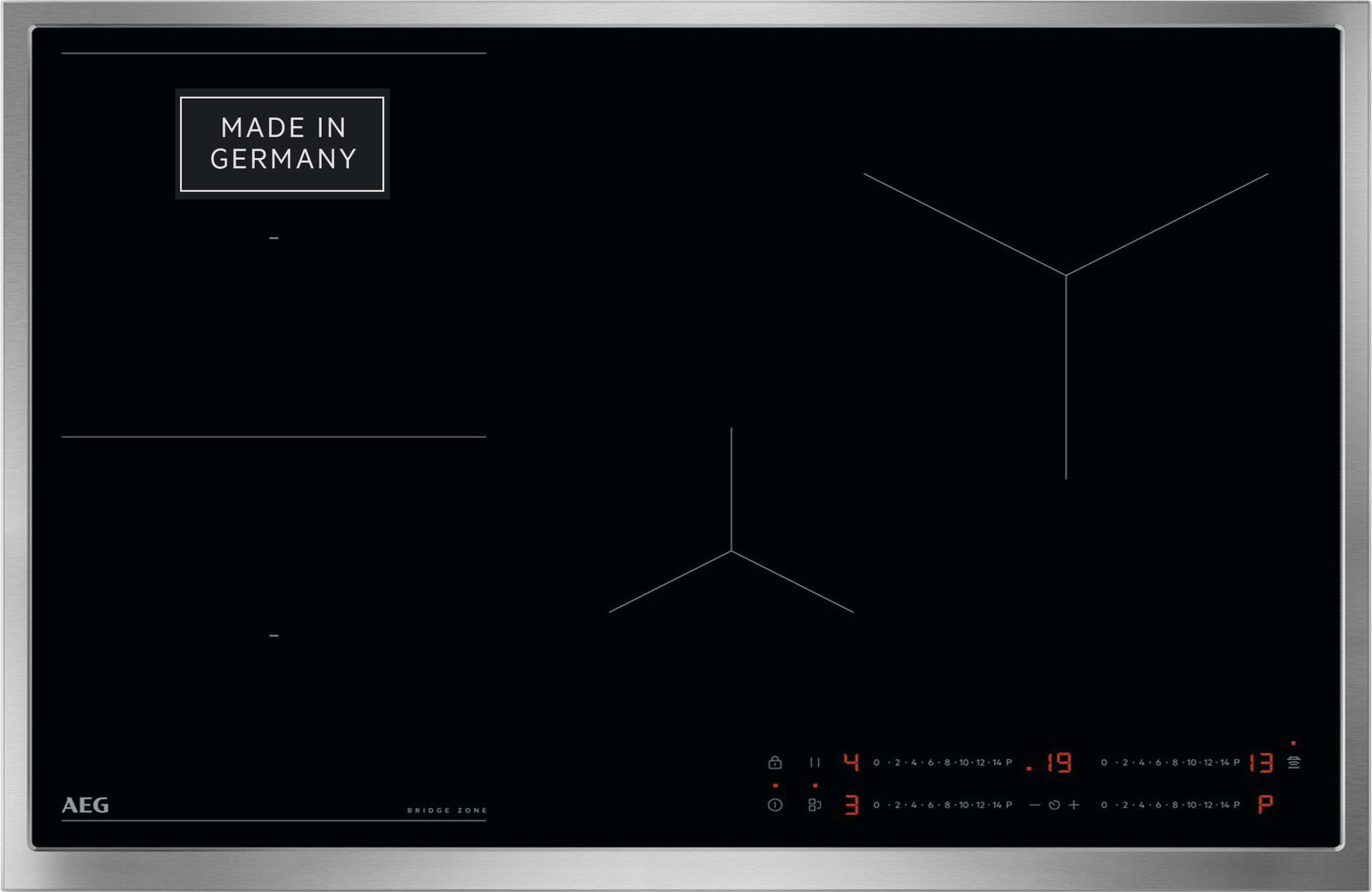 AEG Induktions-Kochfeld »TO74IB00UB«, mit Bridge-Funktion