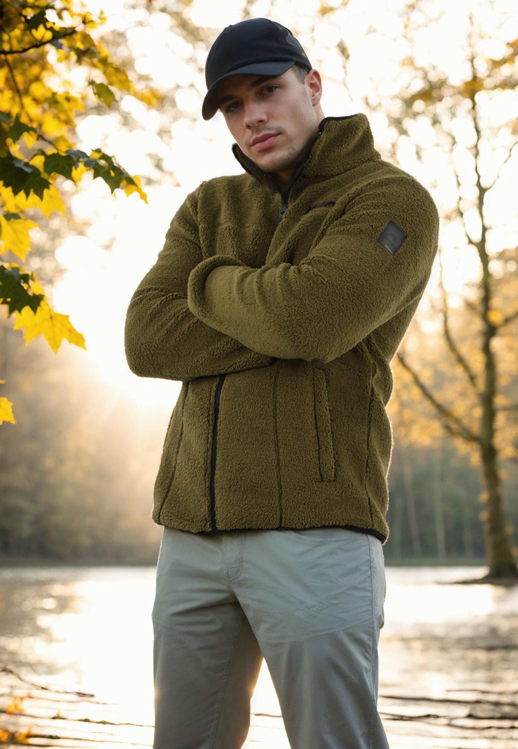 Arctic Seven Fleecejacke "ASWarmy", Aus hochwertigem Sherpa-Fleece günstig online kaufen