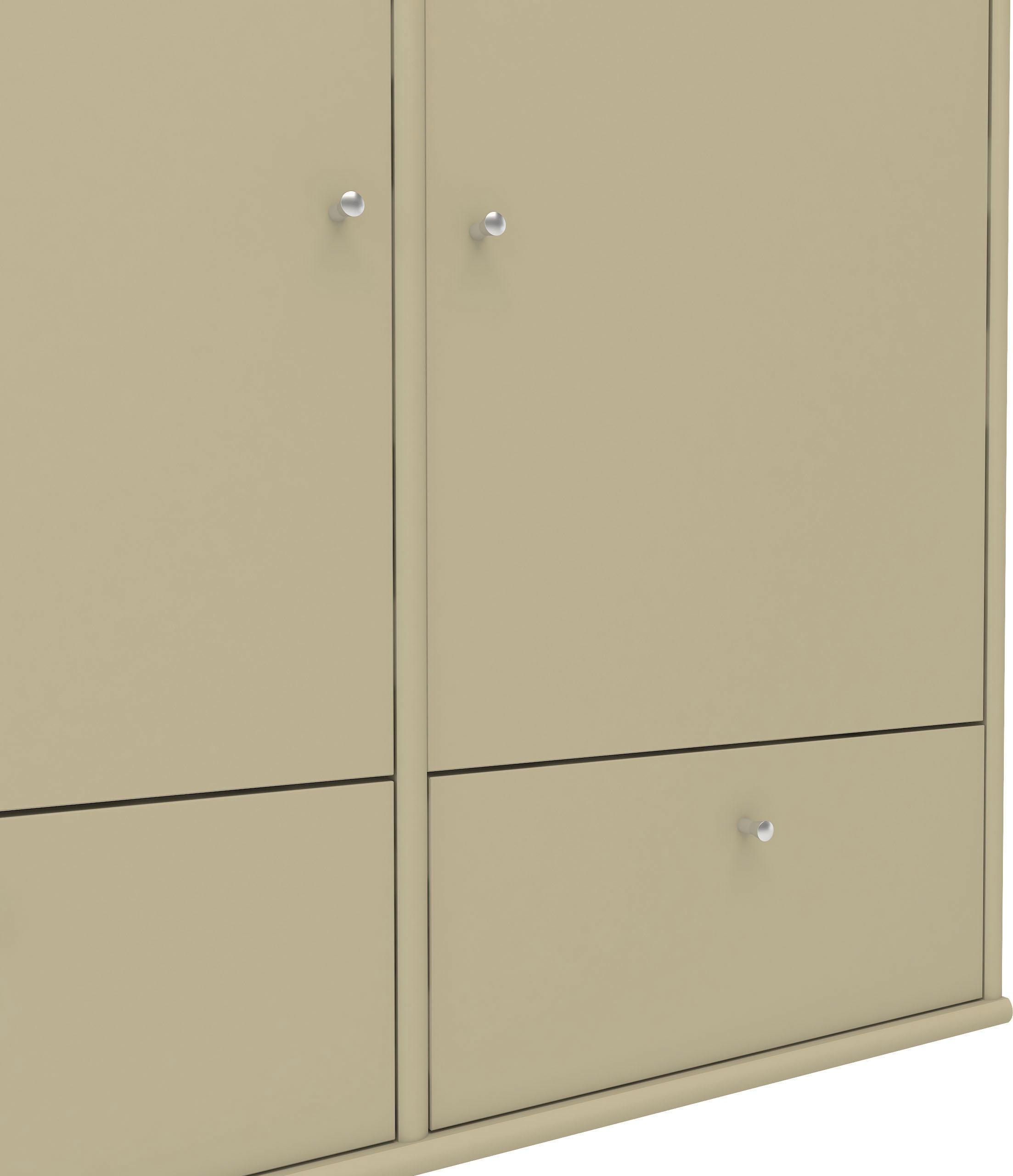 Hammel Furniture Highboard »Mistral Hochkommode, Hochschrank«, mit Türen und Schubladen, Breite: 133cm, anpassungsbar Designmöbel