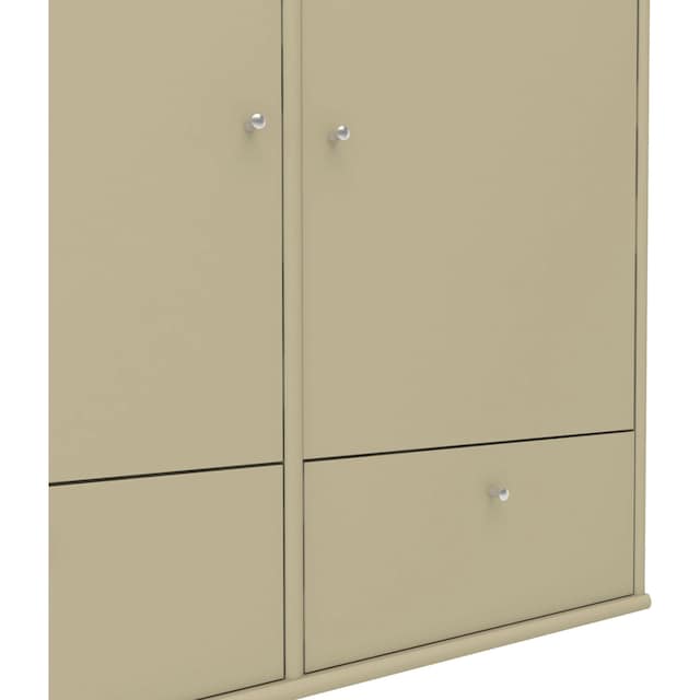 Hammel Furniture Highboard »Mistral Hochkommode, Hochschrank«, mit Türen  und Schubladen, Breite: 133cm, anpassungsbar Designmöbel | BAUR