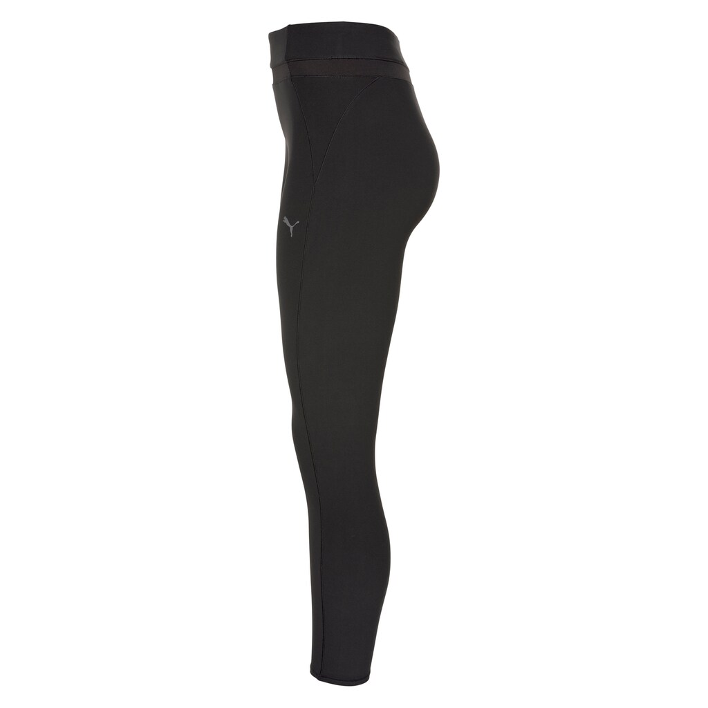 Damenmode Hosen PUMA Yogatights »STUDIO YOGINI LUXE MESH INSET HW 7/8 TIGHT« schwarz Damenmode Hosen PUMA Yogatights »STUDIO YOGINI LUXE MESH INSET HW 7/8 TIGHT« schwarz