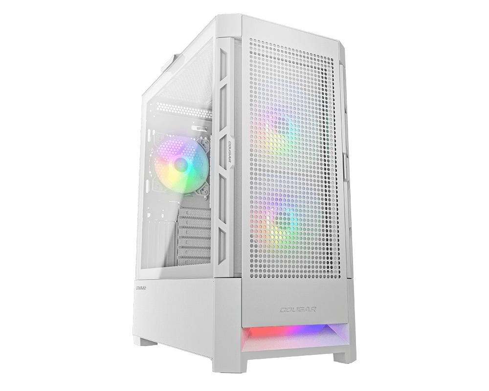 Cougar PC-Gehäuse »Gehäuse Midi-Tower Airface, ARGB, Weiß«