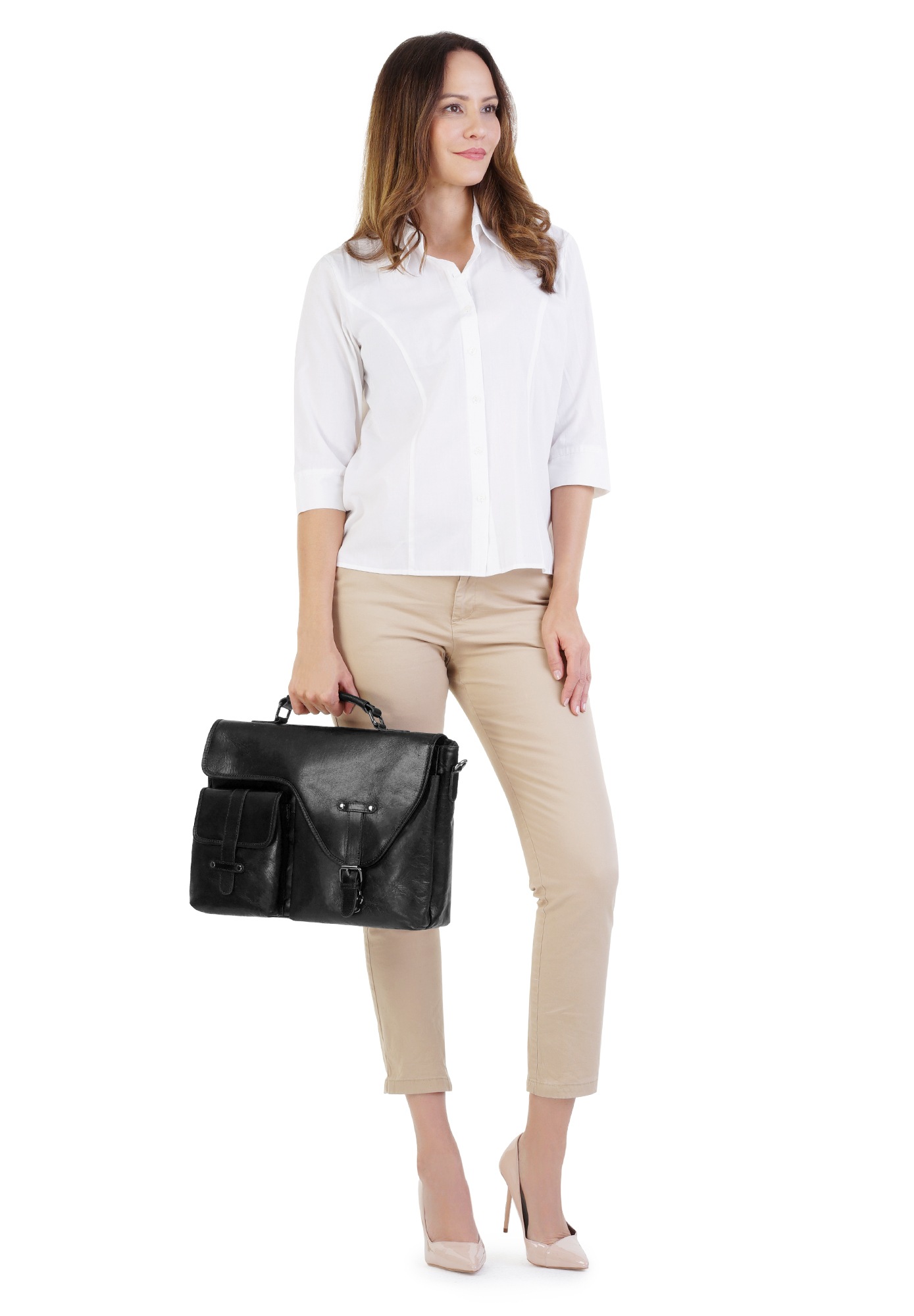 X-Zone Aktentasche echt Leder günstig online kaufen