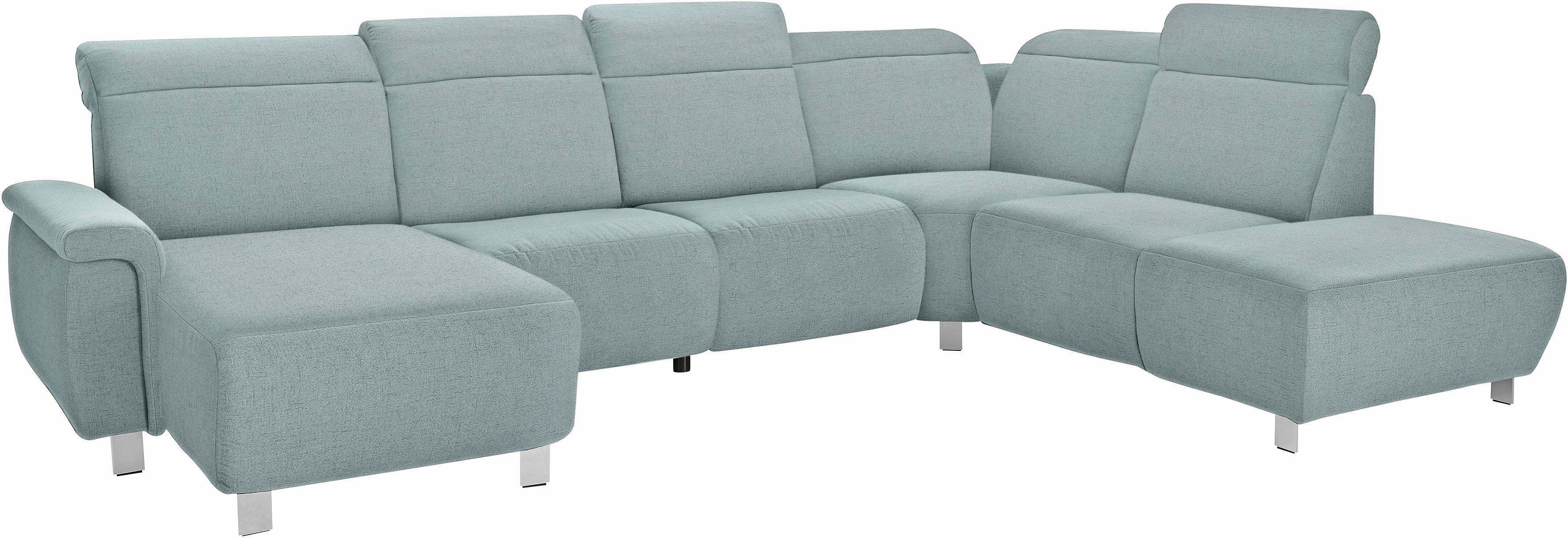 Thumbnail - sit&more Wohnlandschaft "Township U-Form" wahlweise mit elektrischer Wallfree-Funktion