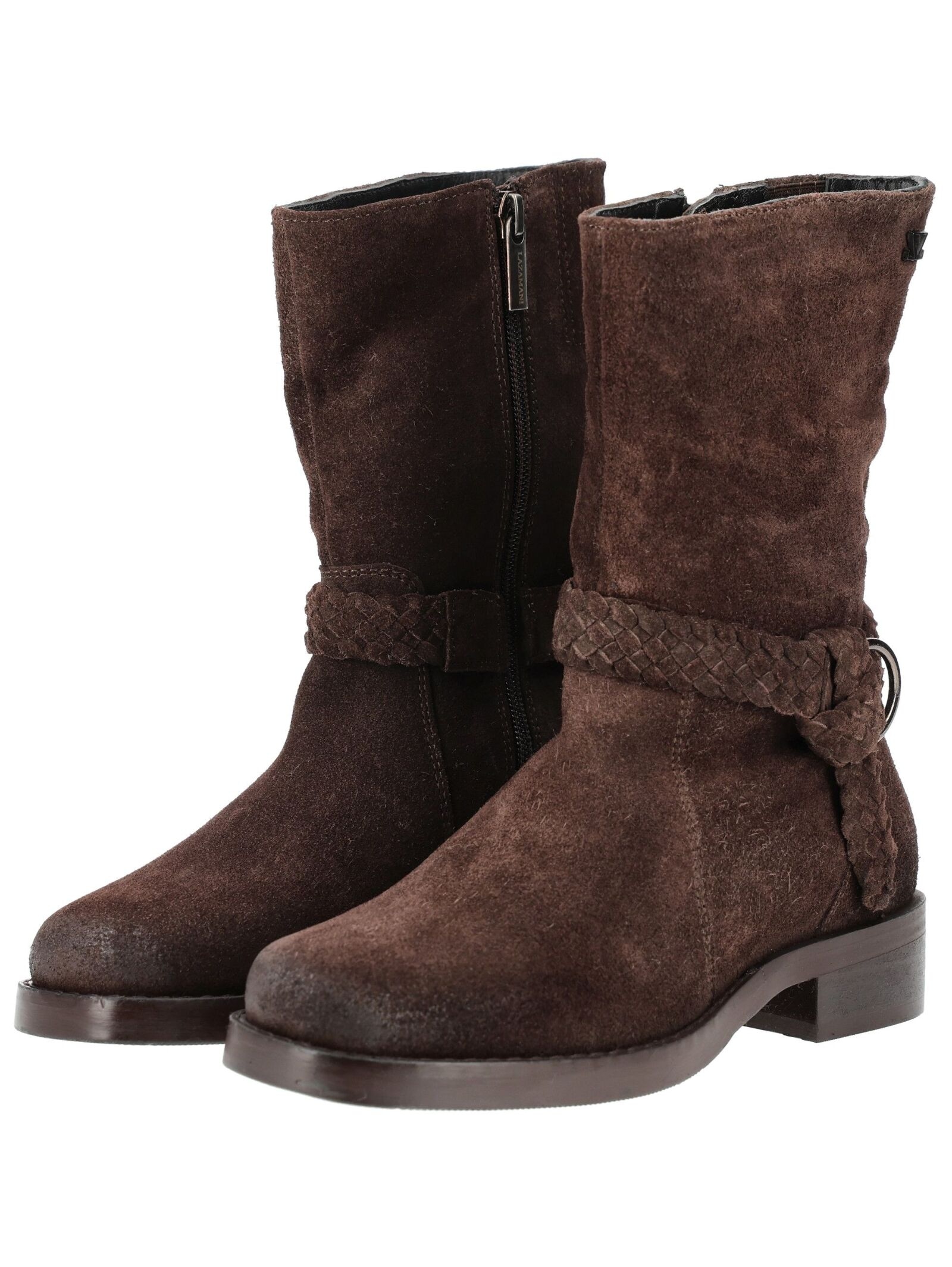 Lazamani Stiefelette »Lazamani Stiefelette Veloursleder«