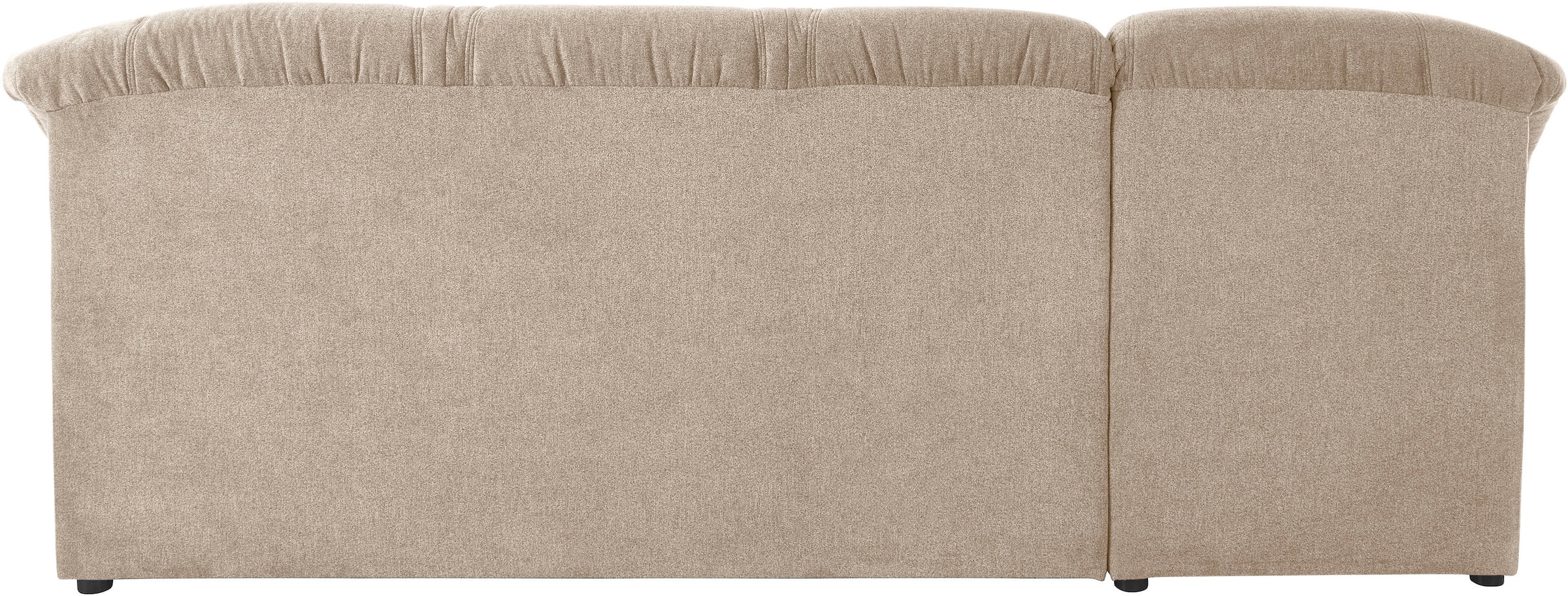 DOMO collection Ecksofa »Sarafina zeitlos und komfortabel, optional mit Federkern, L-Form«, wahlweise mit Bettfunktion