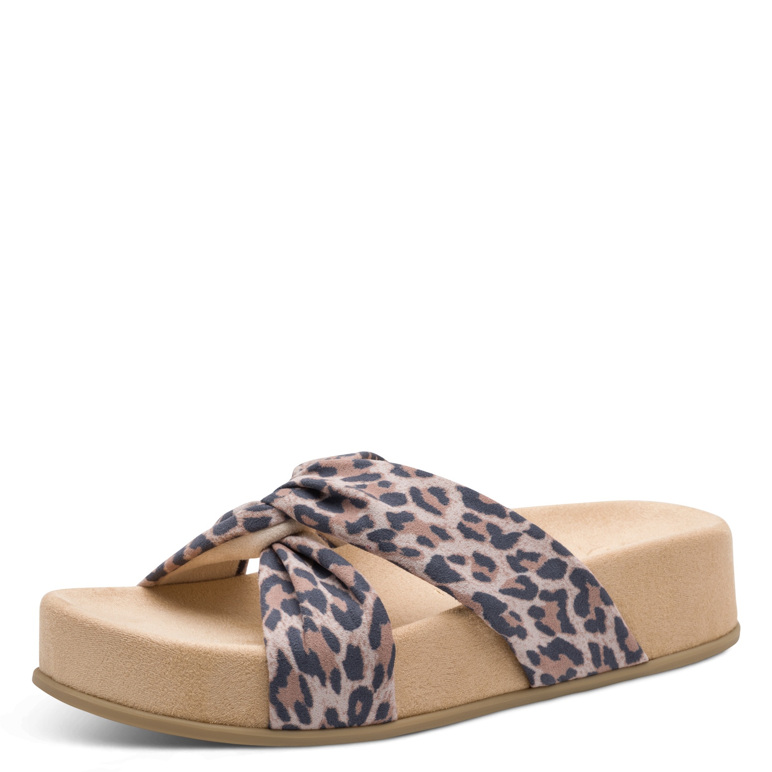 MARCO TOZZI Pantolette Keilabsatz, Schlupfschuh, Sommerschuh mit Feel Me-Ausstattung