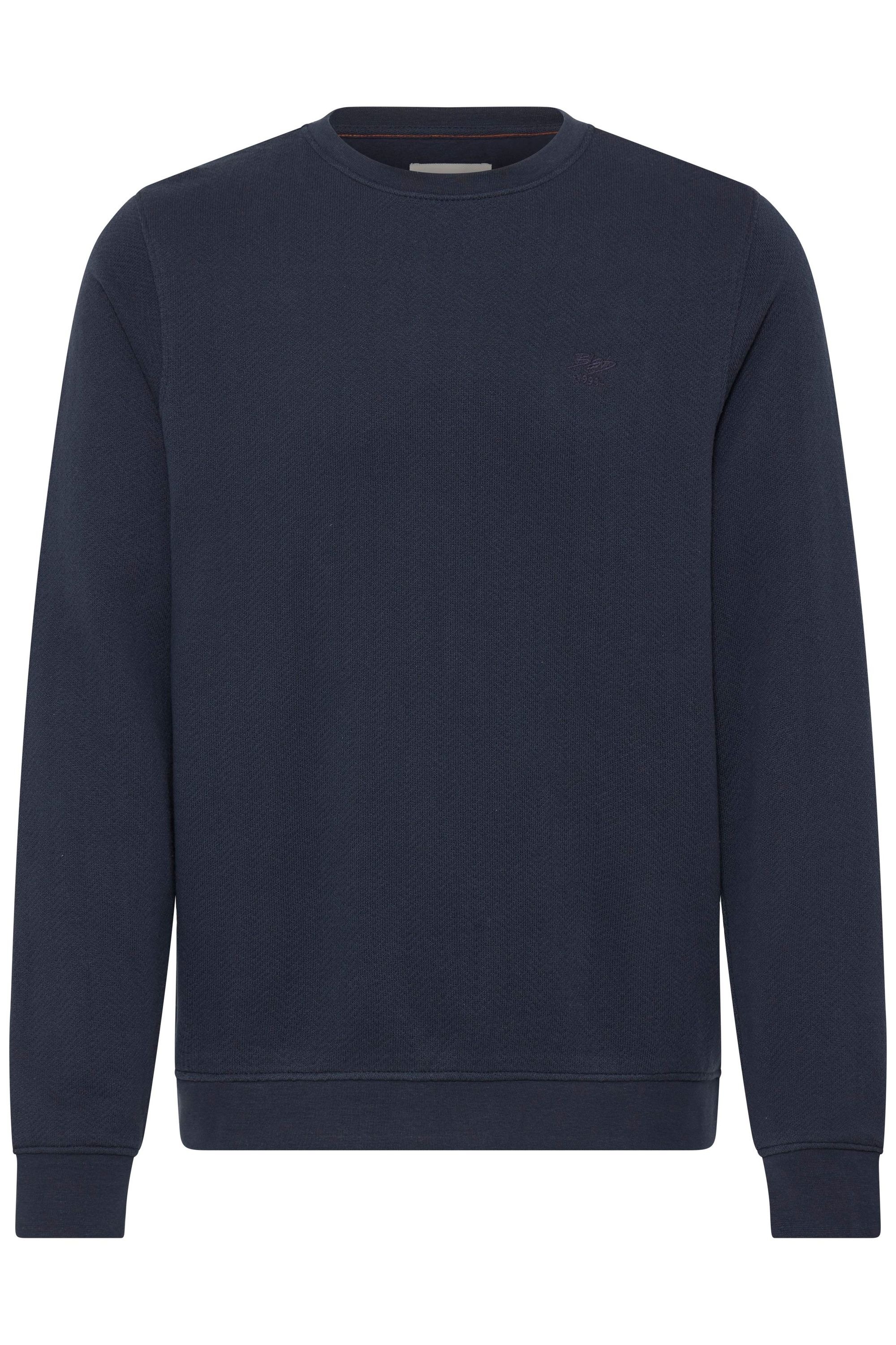 Blend Rundhalspullover "BHRylan" Lässiger Sweatpullover mit Stickerei günstig online kaufen