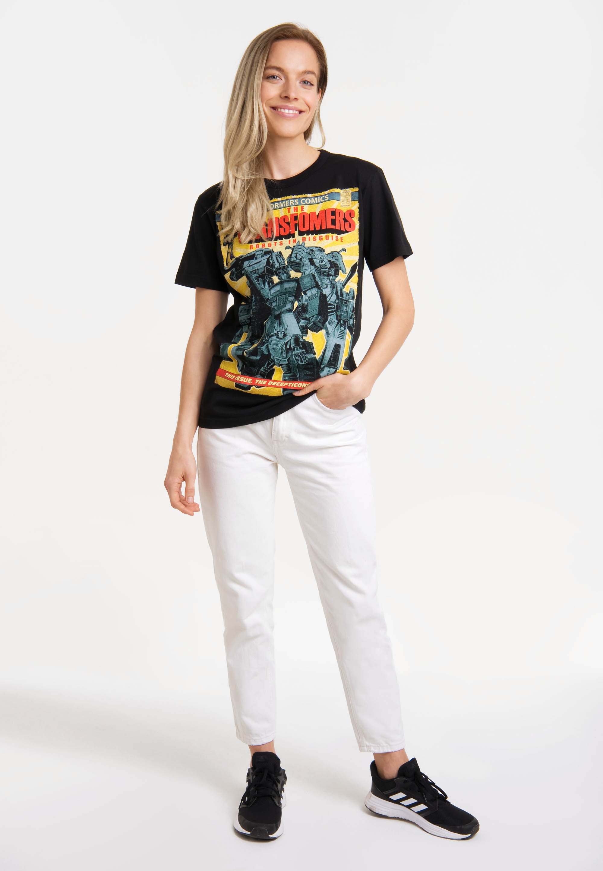 LOGOSHIRT T-Shirt »Transformers - Robots«, mit lizenziertem Print