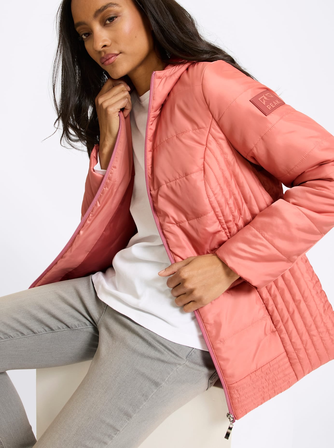 heine Steppjacke mit Kapuze