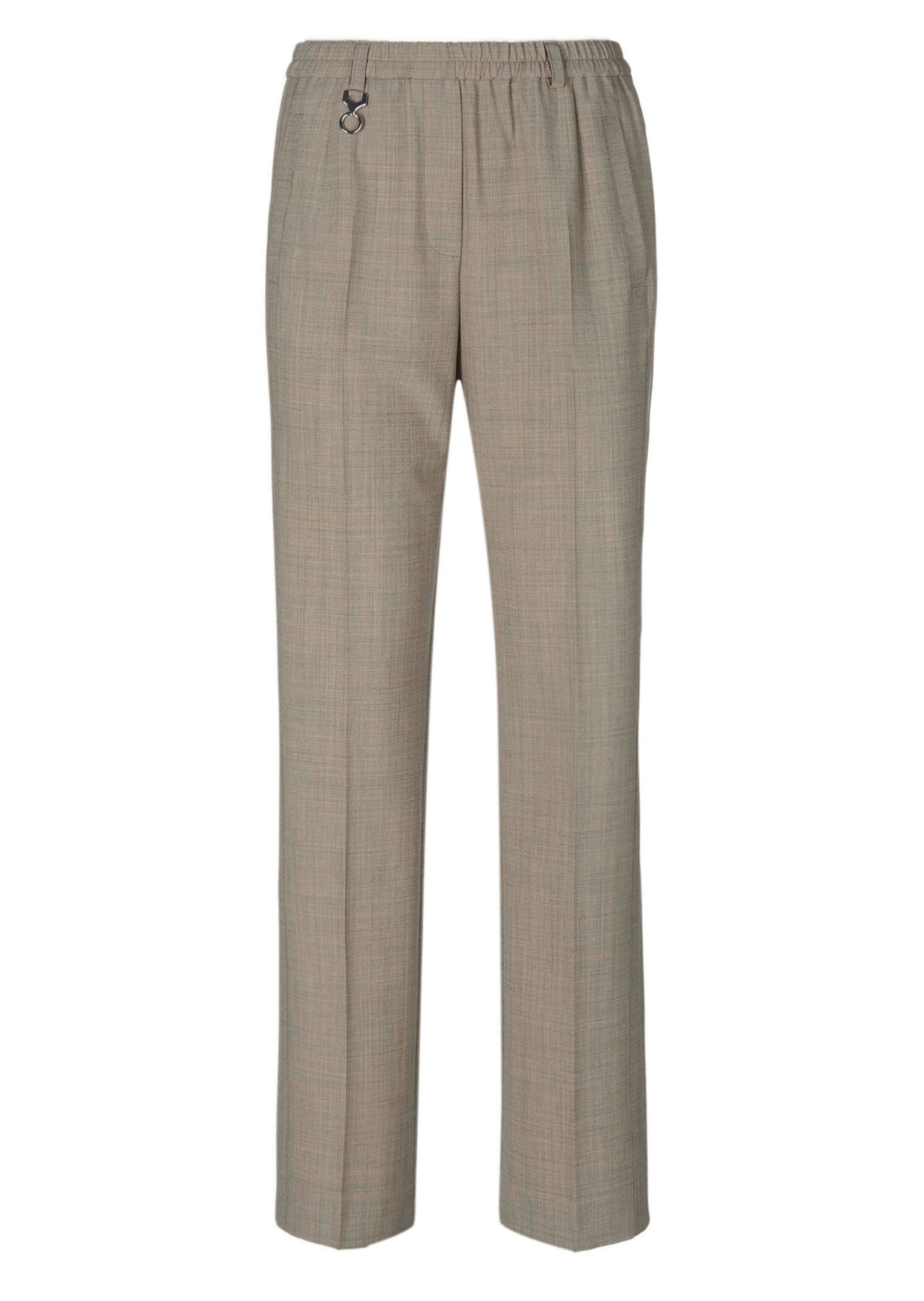 GOLDNER Schlupfhose "Elegante Stretchhose mit Komfortbund" Bund mit dekorativem Zierteil