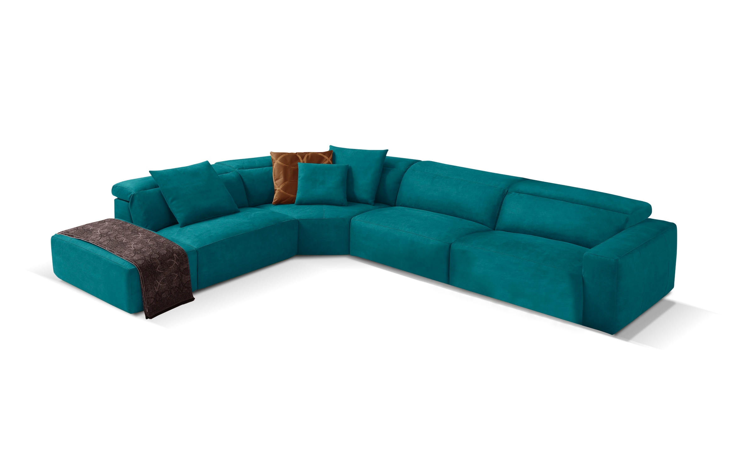 Egoitaliano Ecksofa "Beverly, extravangantes Designsofa mit erstklassigem S günstig online kaufen
