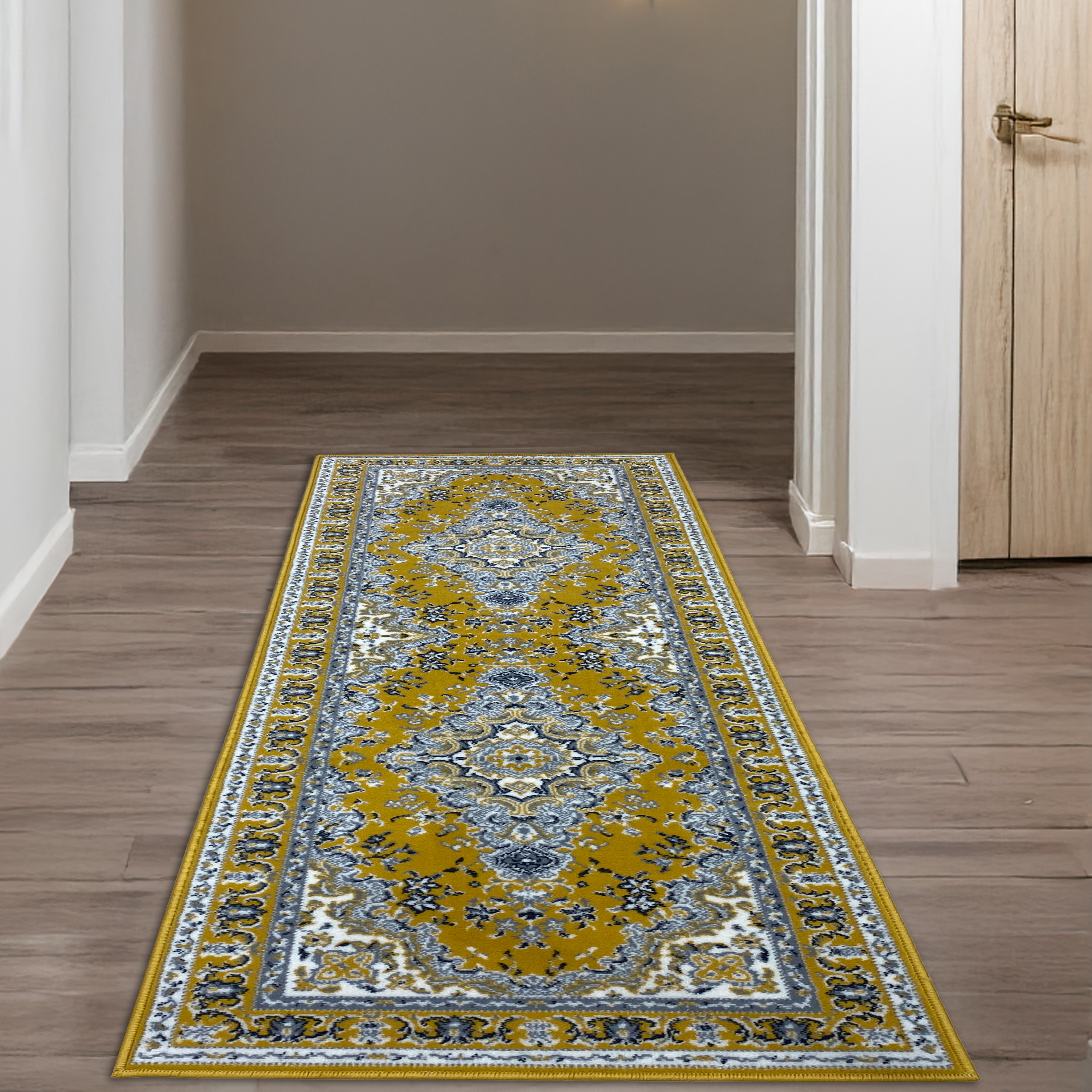 OTTO home Teppich "Oriental, Made in Belgium" rechteckig 7 mm Höhe Orient-Optik, mit Bordüre, Teppich, Kurzflor, Weich, Kundenliebling