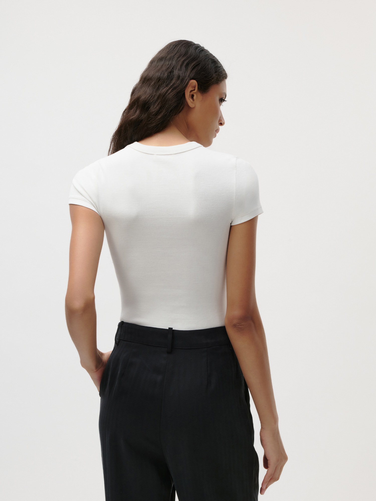 LeGer T-Shirt "Ria, LeGer by Lena Gercke" schlicht, slim fit günstig online kaufen